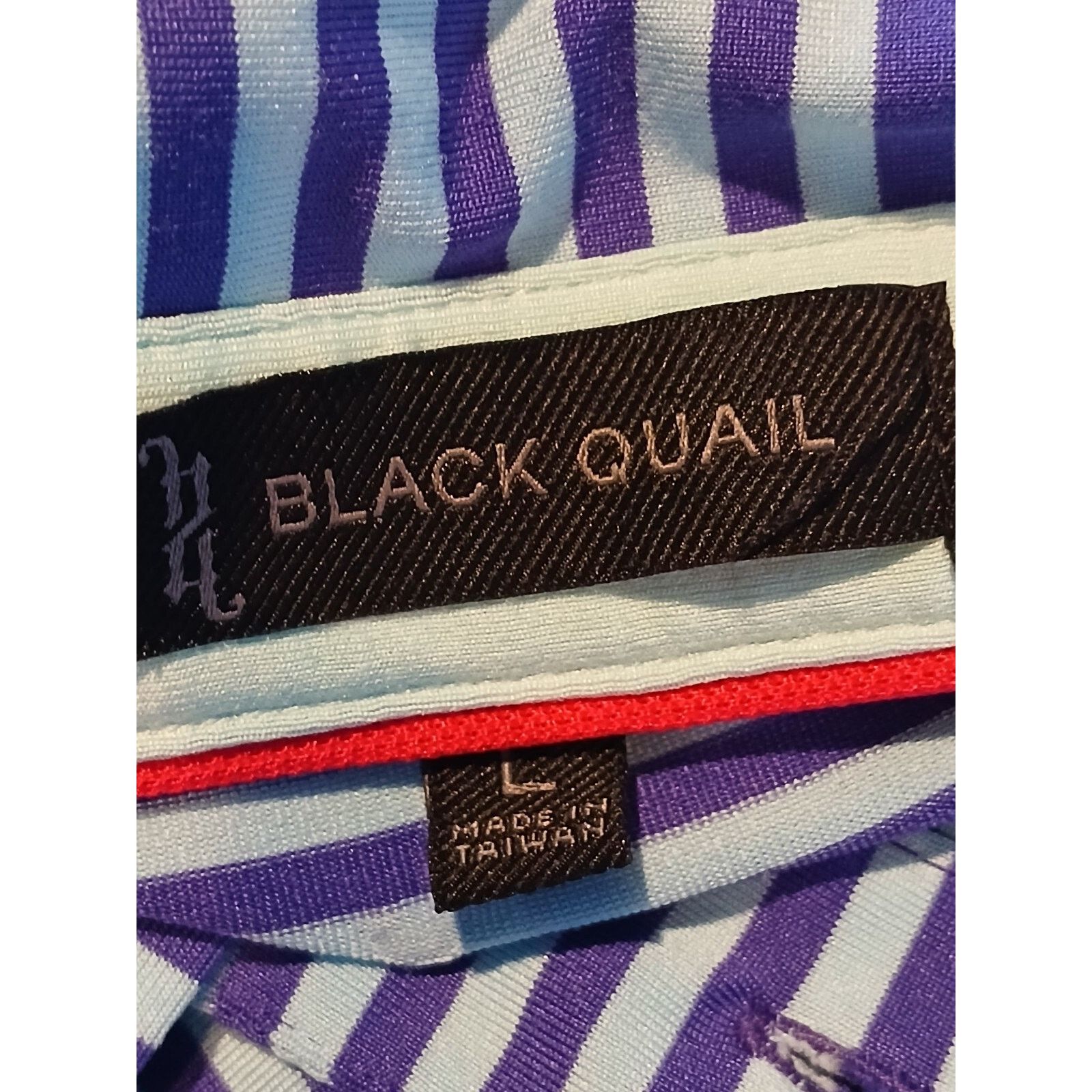 Other Black Quail (Large) Mens Polyester Multicolor Collar Shirt Size US L / EU 52-54 / 3 - 1 Thumbnail