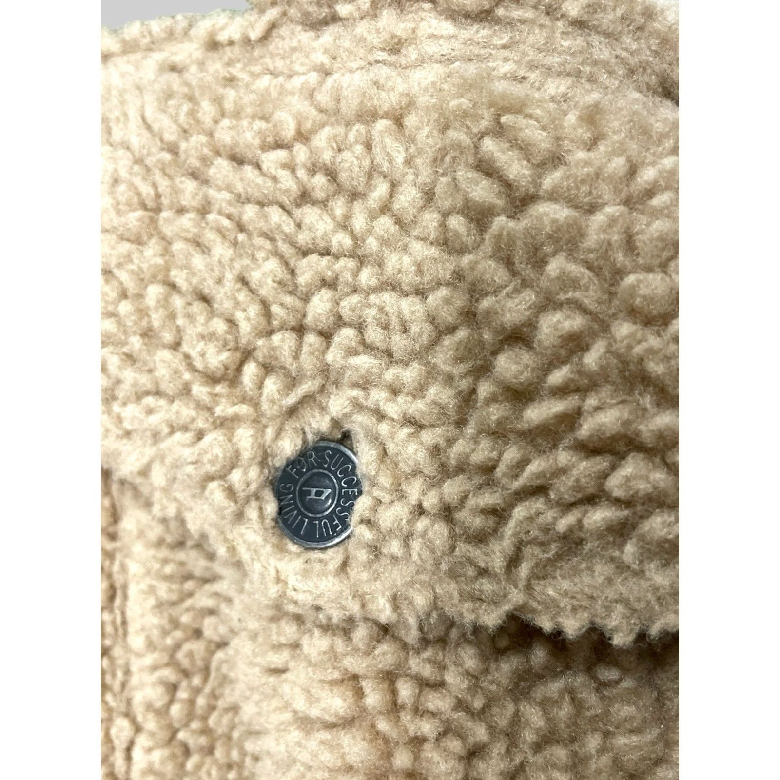 Diesel Diesel Jacket Sherpa Oversized Women L Beige Size L / US 10 / IT 46 - 6 Thumbnail