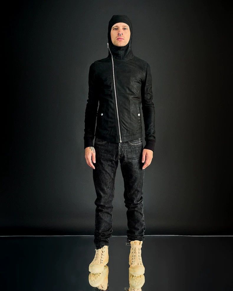 Rick Owens Rick Owens Ninja hooded leather coat-2505 Size US S / EU 44-46 / 1 - 9 Thumbnail