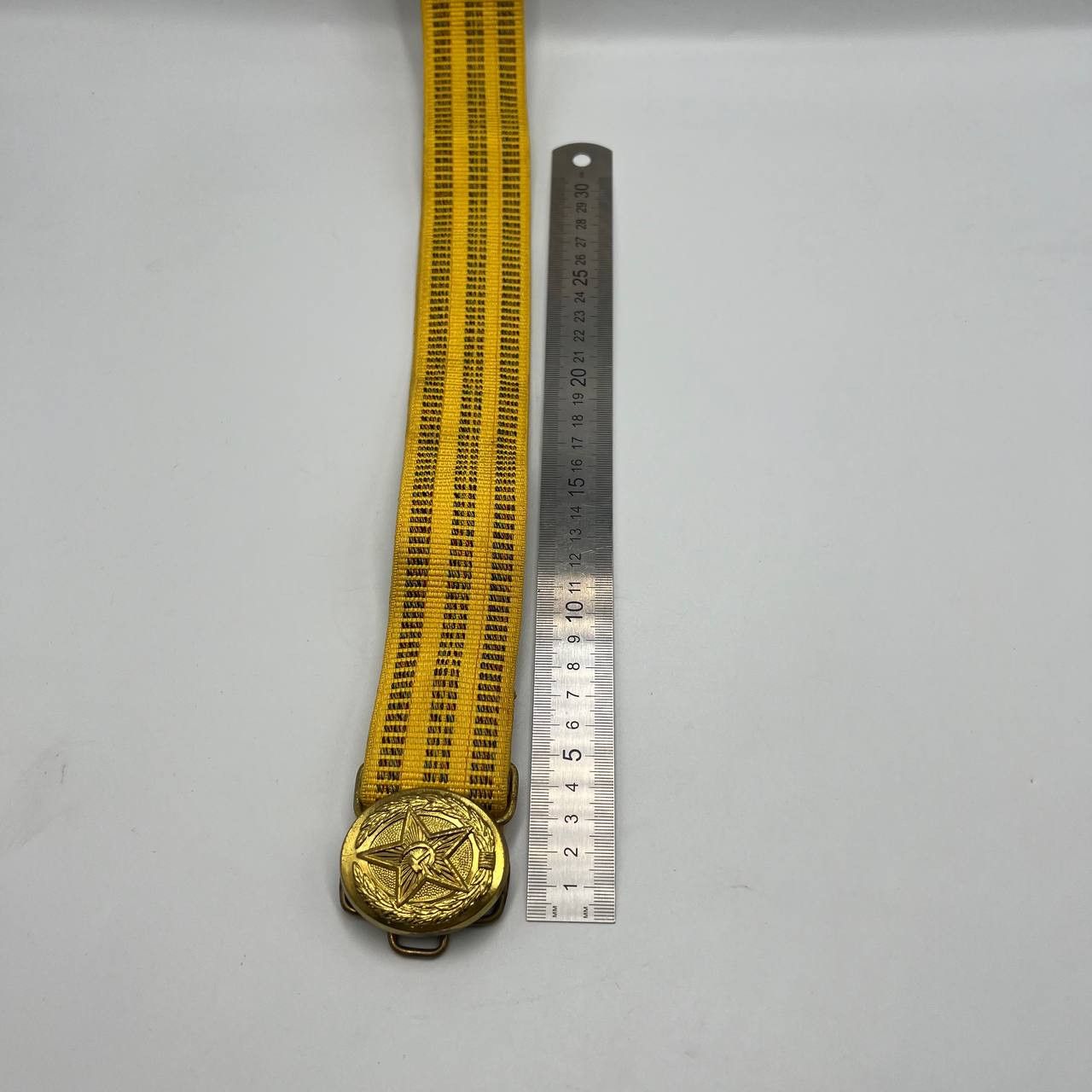 Vintage Vintage USSR Military Soldiers Army Officer's Belt Uniform Size ONE SIZE - 4 Thumbnail