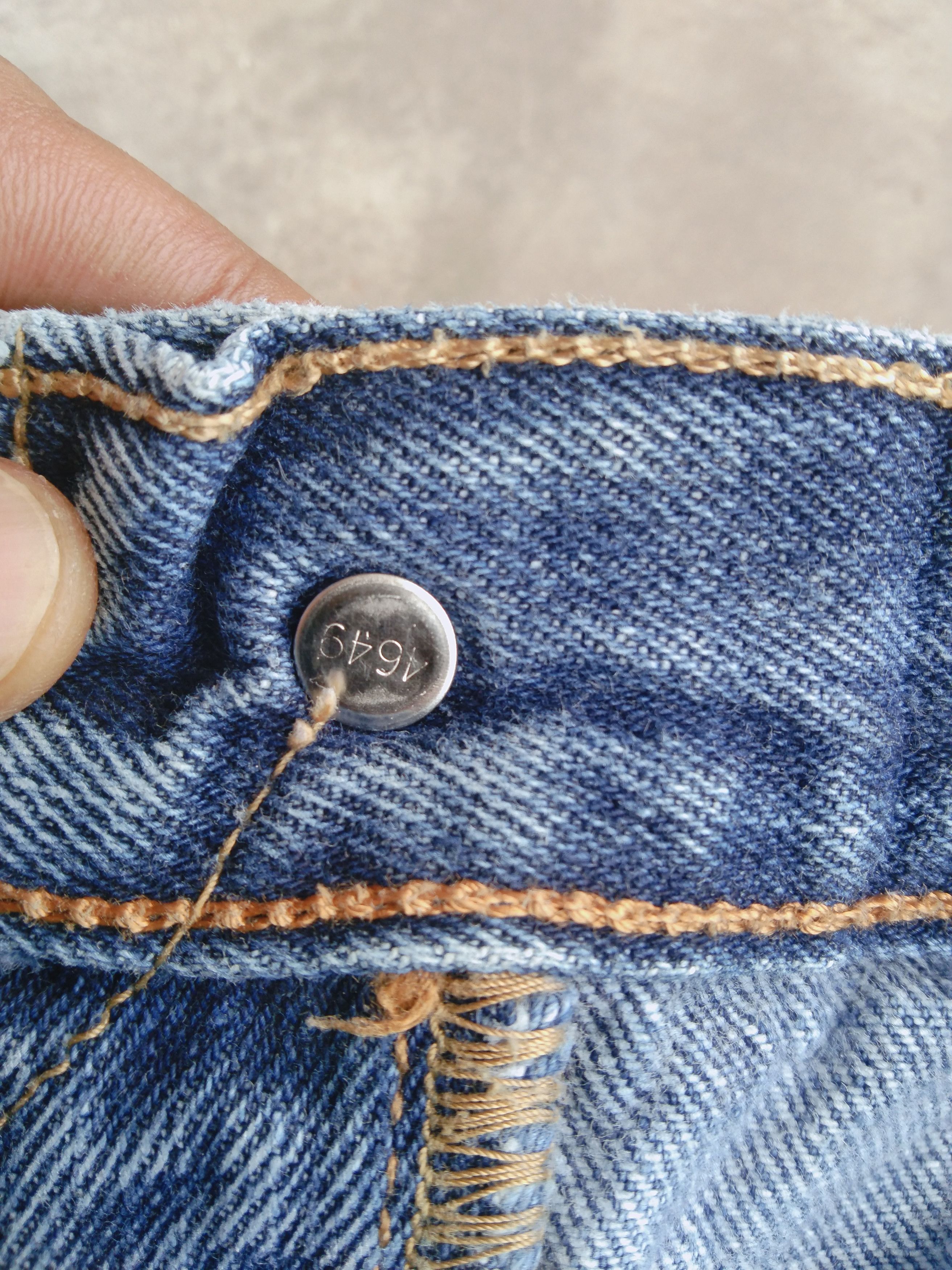 Levi's Vintage Levi's 501 Distressed Jeans 36x31 Size US 36 / EU 52 - 8 Thumbnail
