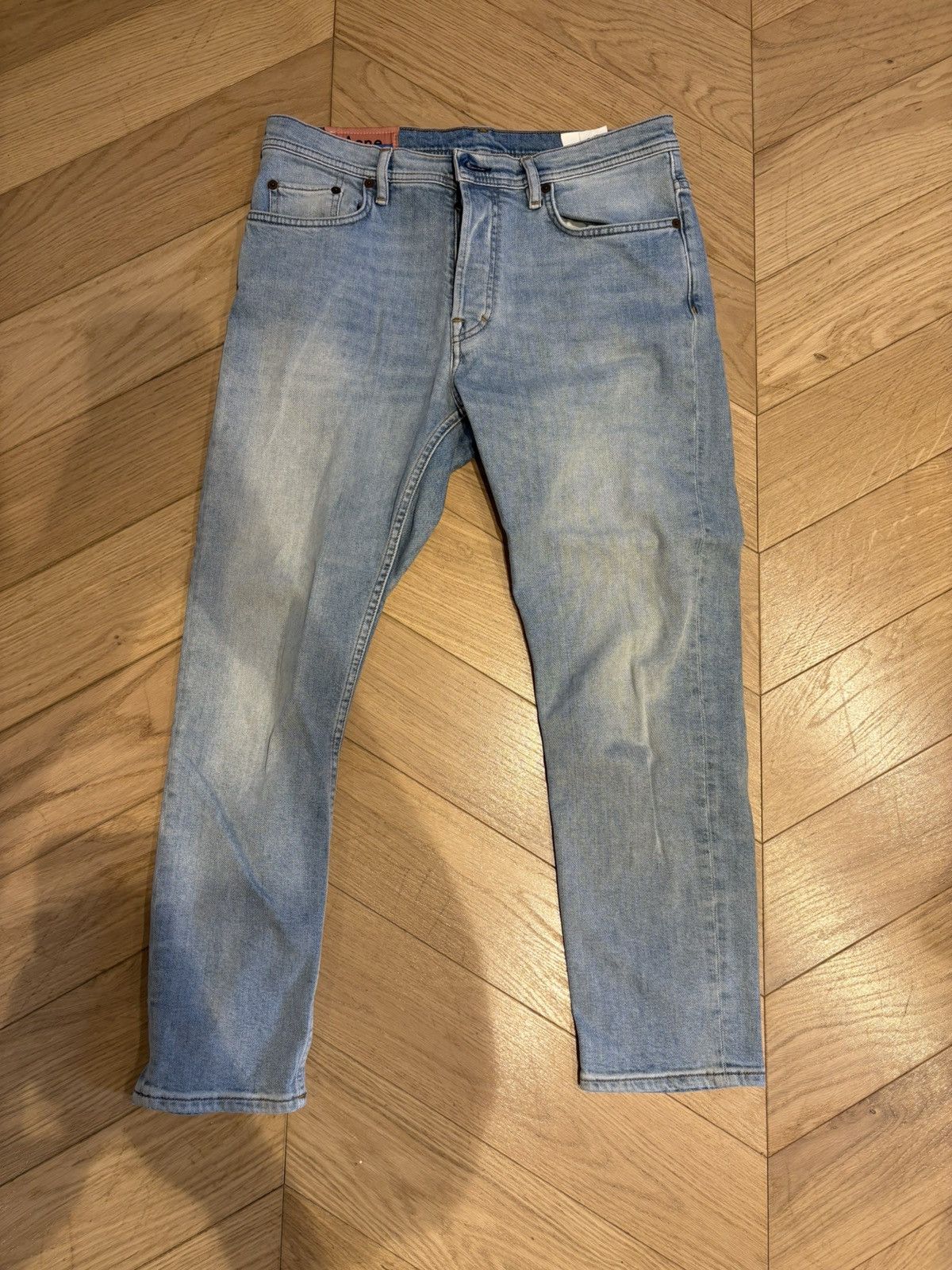 Acne Studios Light Blue Vintage Slim Denim Size US 32 / EU 48 - 1 Thumbnail