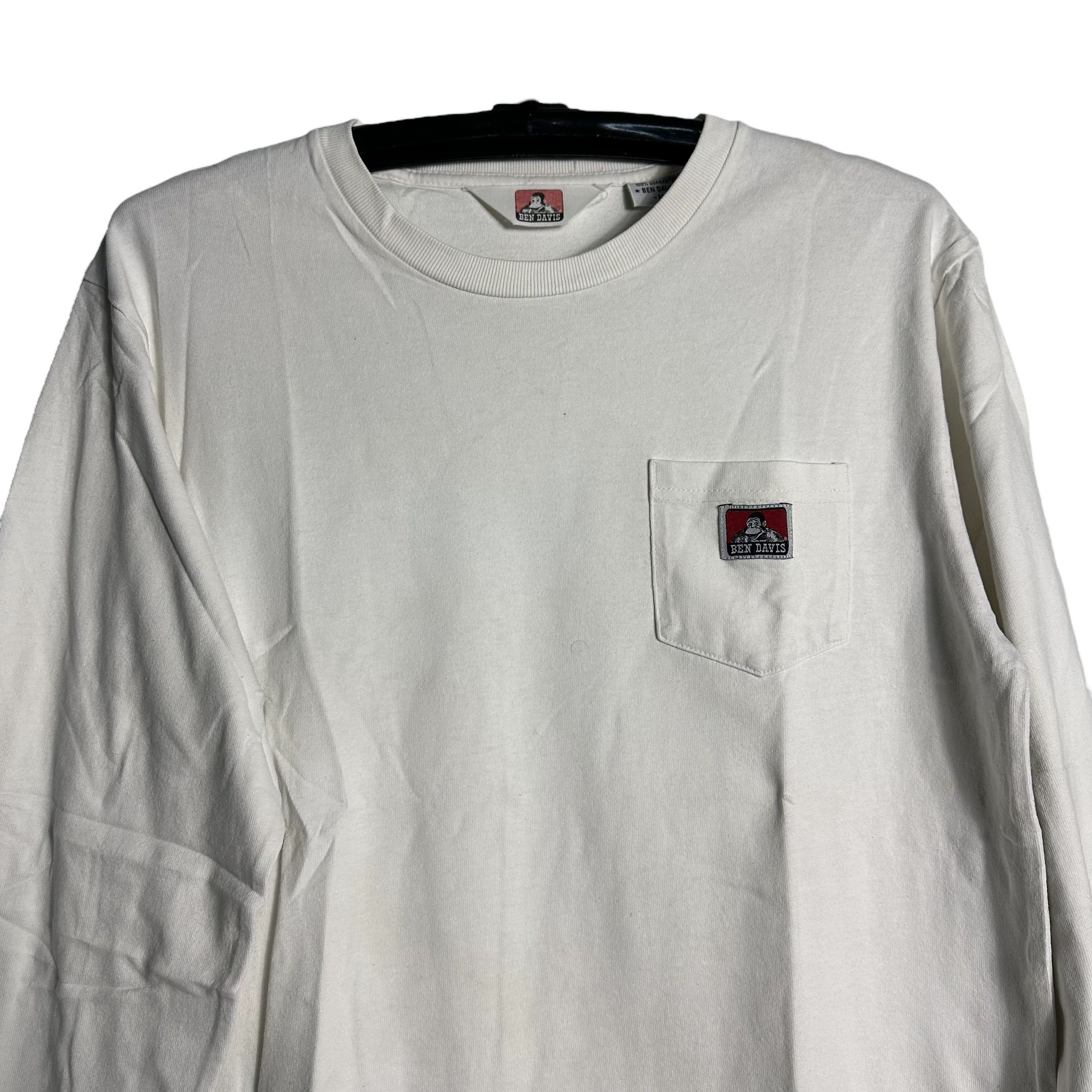 Ben Davis 🔥RARE🔥Vintage Ben Davis L/Sleeve Single Pocket T-Shirt Size US M / EU 48-50 / 2 - 2 Thumbnail