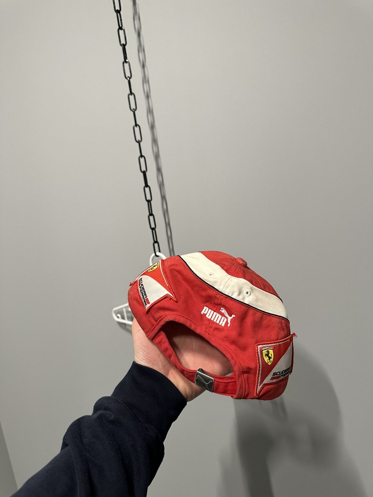 Japanese Brand Vintage Racing Cap Puma Ferrari Marlboro Schumacher F1 Size ONE SIZE - 17 Thumbnail