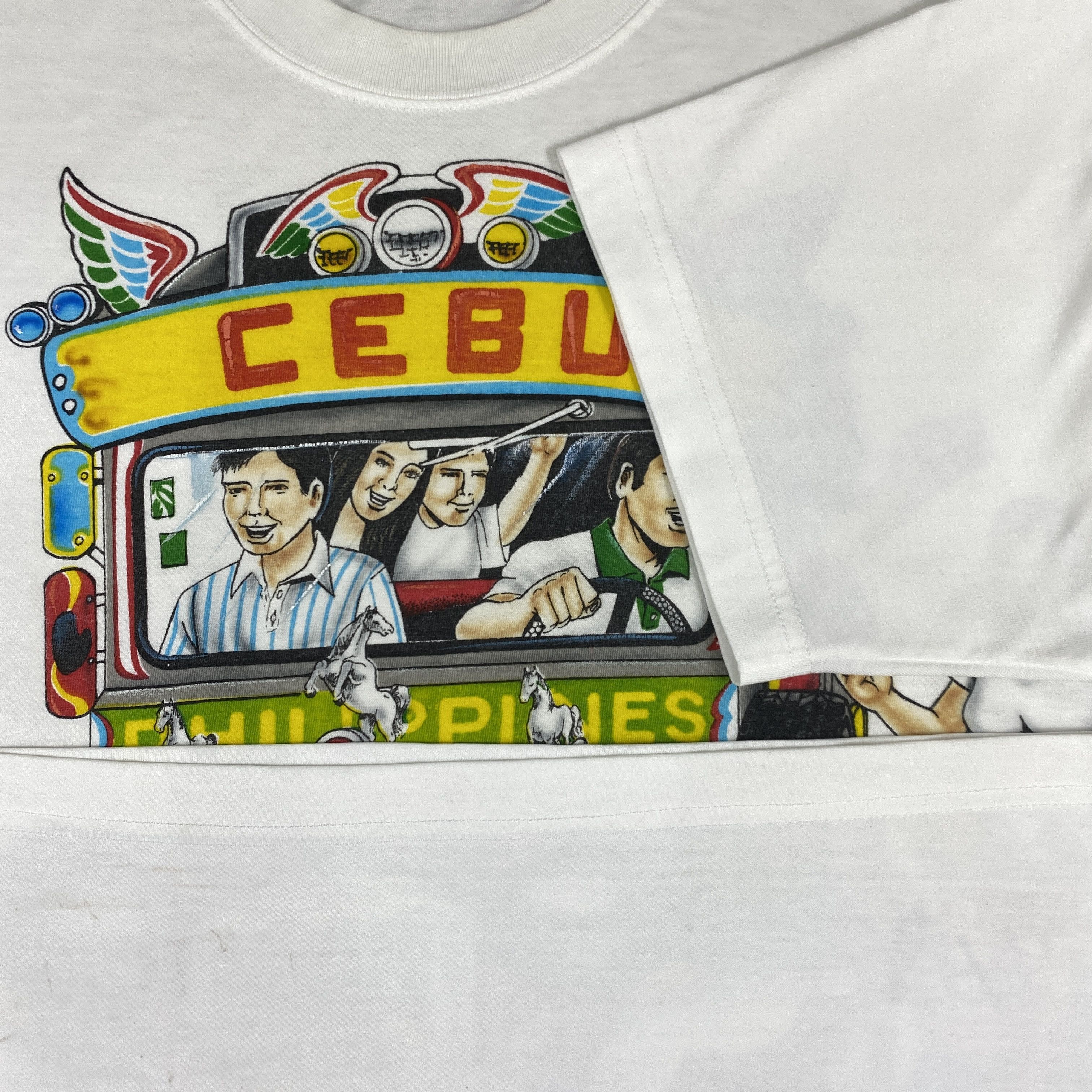 Japanese Brand Vintage Cebu Get On The Town's Jeep t-shirt - L076 Size US L / EU 52-54 / 3 - 7 Thumbnail