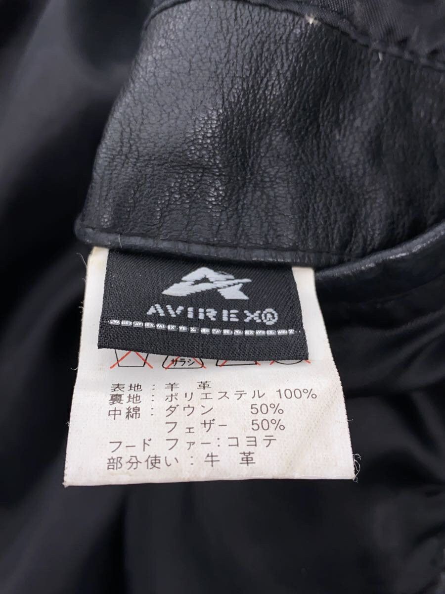Avirex Avirex Lamb Leather Down Sheepskin Down Jacket Black Size US XS / EU 42 / 0 - 4 Thumbnail