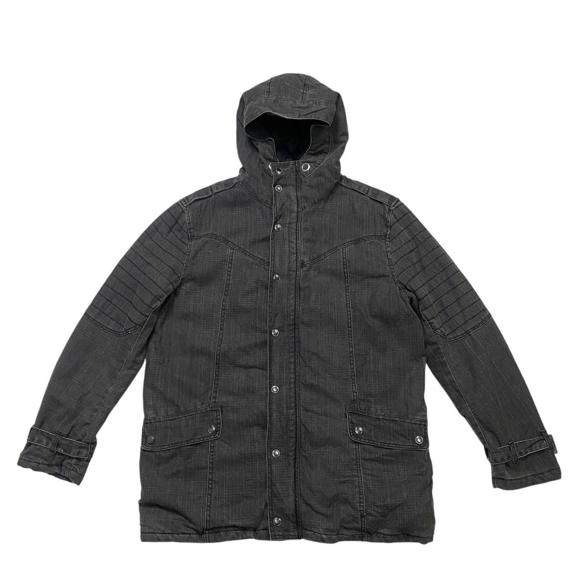 If Six Was Nine × Japanese Brand Splendid Satisfaction denim hoodie jacket Size US L / EU 52-54 / 3 - 5 Thumbnail