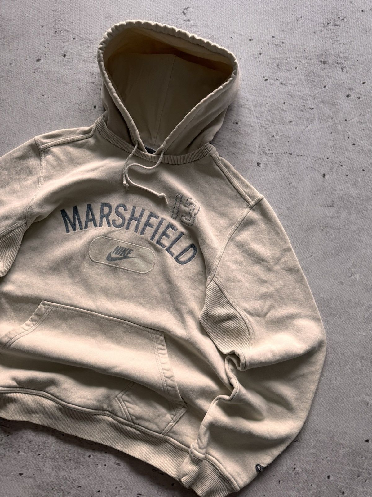 Nike × Vintage NIKE VINTAGE CENTER LOGO OVERSIZE BOXY HOODIE Size US M / EU 48-50 / 2 - 3 Thumbnail