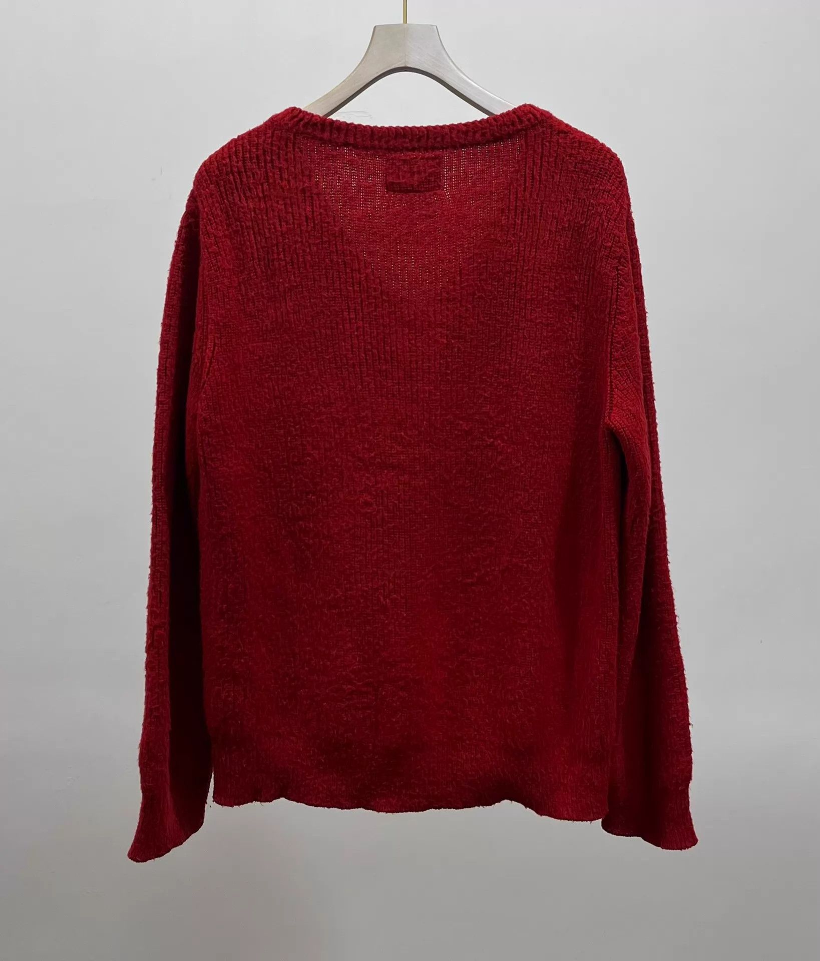 Number (N)ine Number (N)ine 03AW Grunge V-neck knit Size US M / EU 48-50 / 2 - 2 Thumbnail