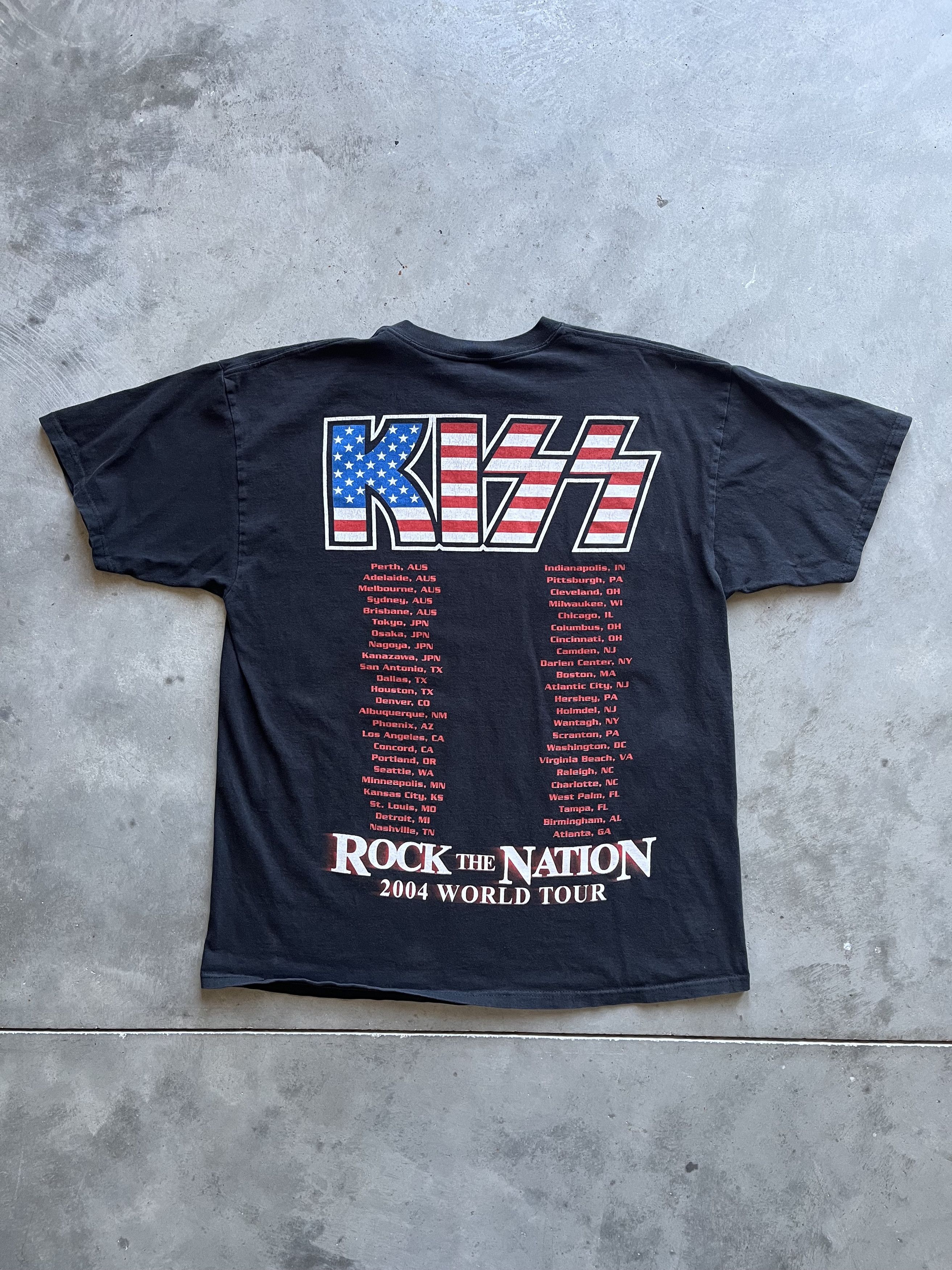 Band Tees KISS "Rock The Nation '04" Tee XL Size US XL / EU 56 / 4 - 3 Thumbnail