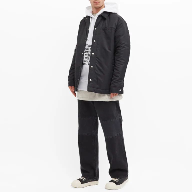 Helmut Lang White Box Logo Hoodie Size XL / US 12-14 / IT 48-50 - 4 Thumbnail