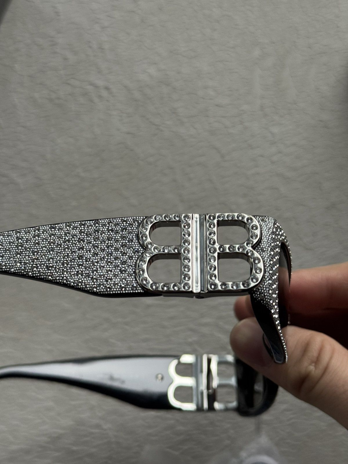Balenciaga Balenciaga glitter sunglasses Size ONE SIZE - 2 Thumbnail