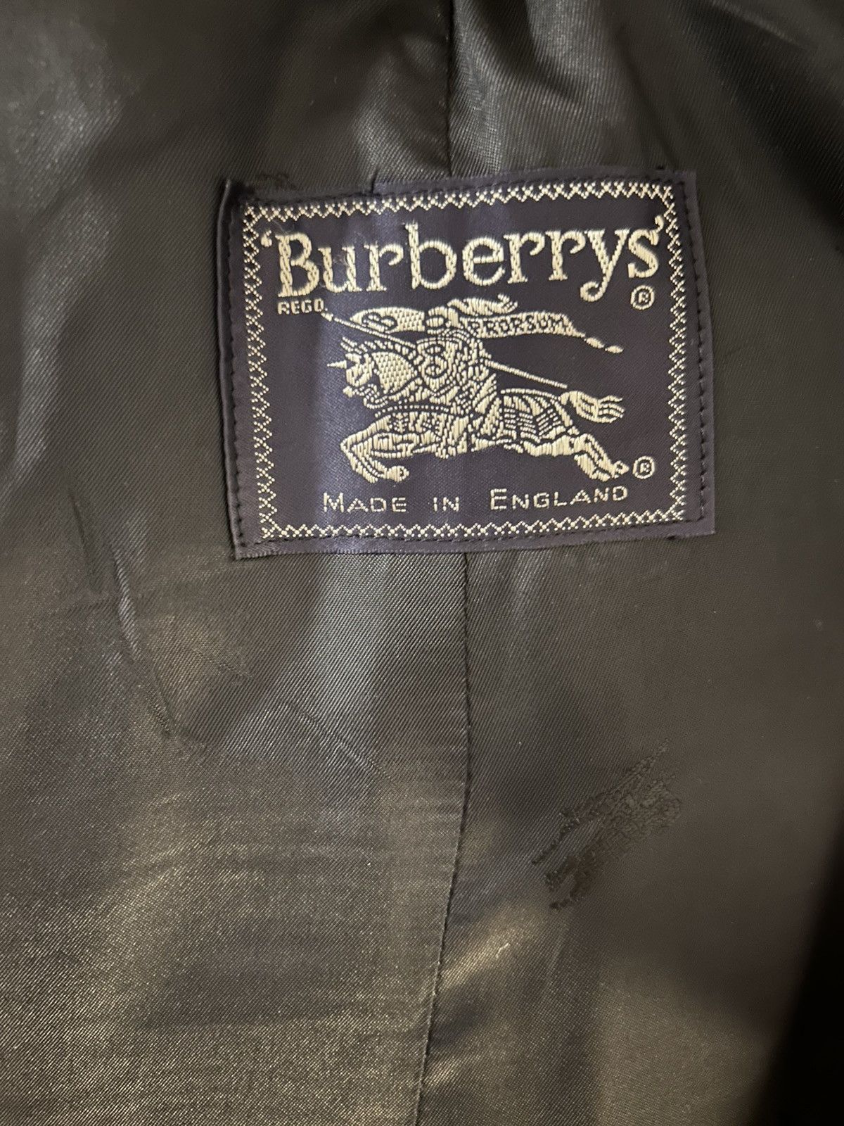 Burberry Vintage Archive Burberry Coat Darkblue Size US M / EU 48-50 / 2 - 3 Thumbnail