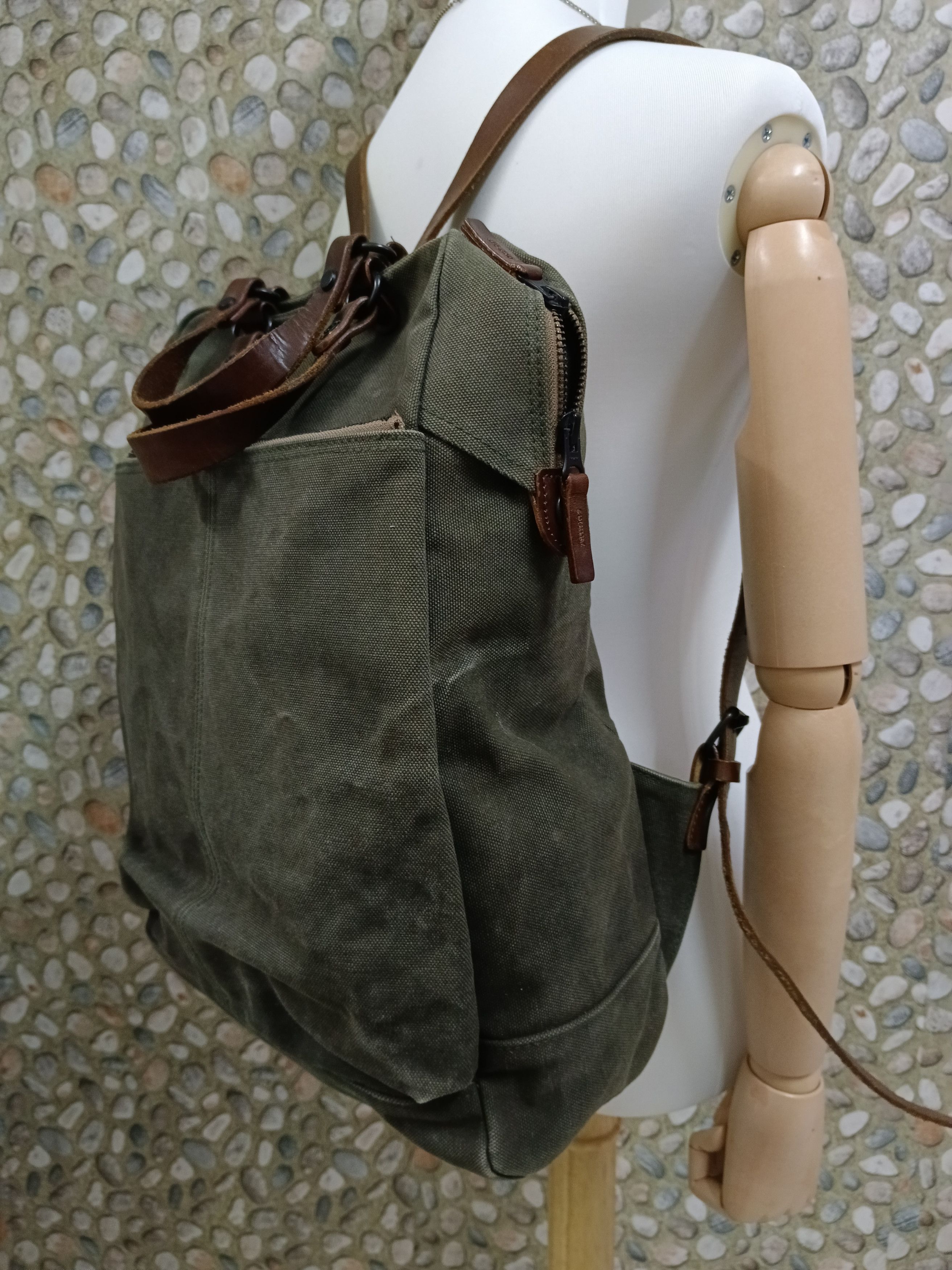 Japanese Brand BAGGY POP CANVAS BAGPACK Size ONE SIZE - 3 Thumbnail