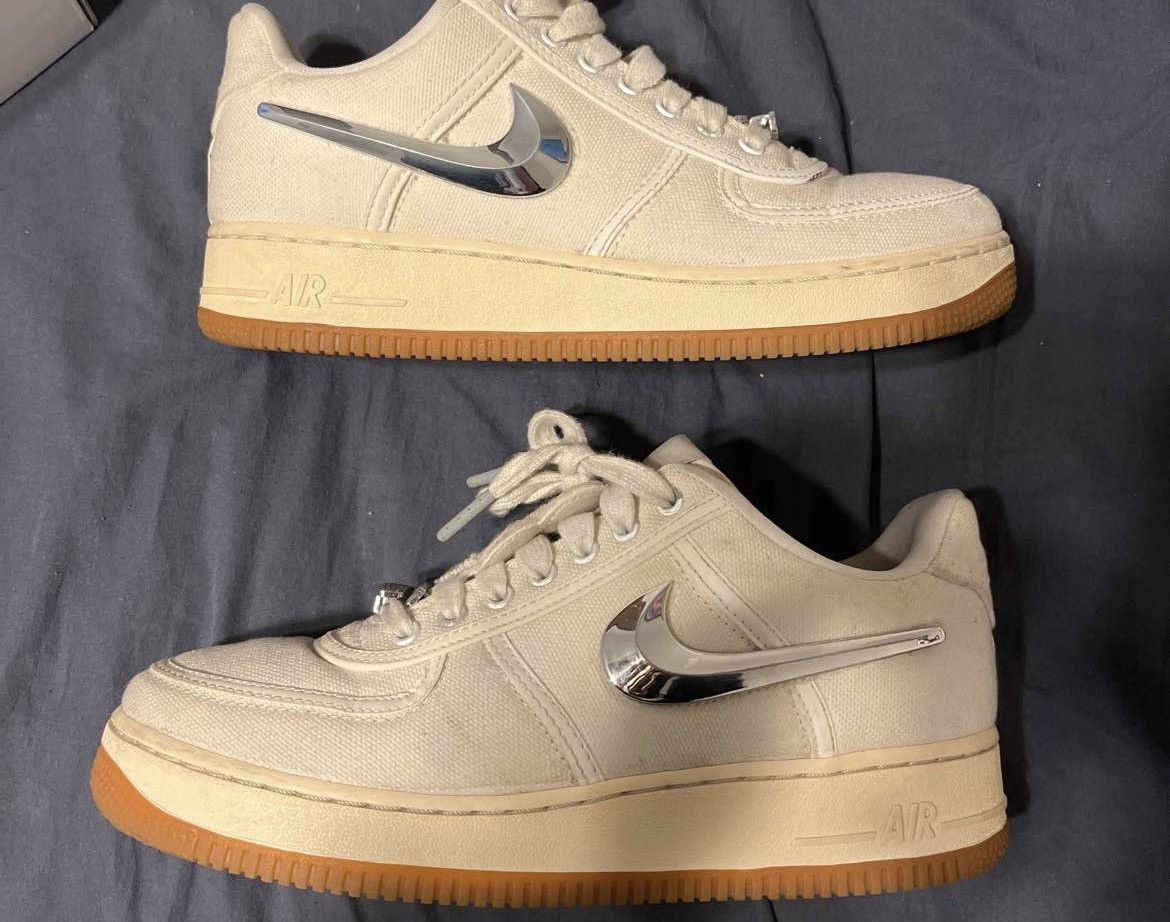 Nike × Travis Scott Travis Scott Air Force 1 Low Size US 7 / EU 40 - 1 Thumbnail