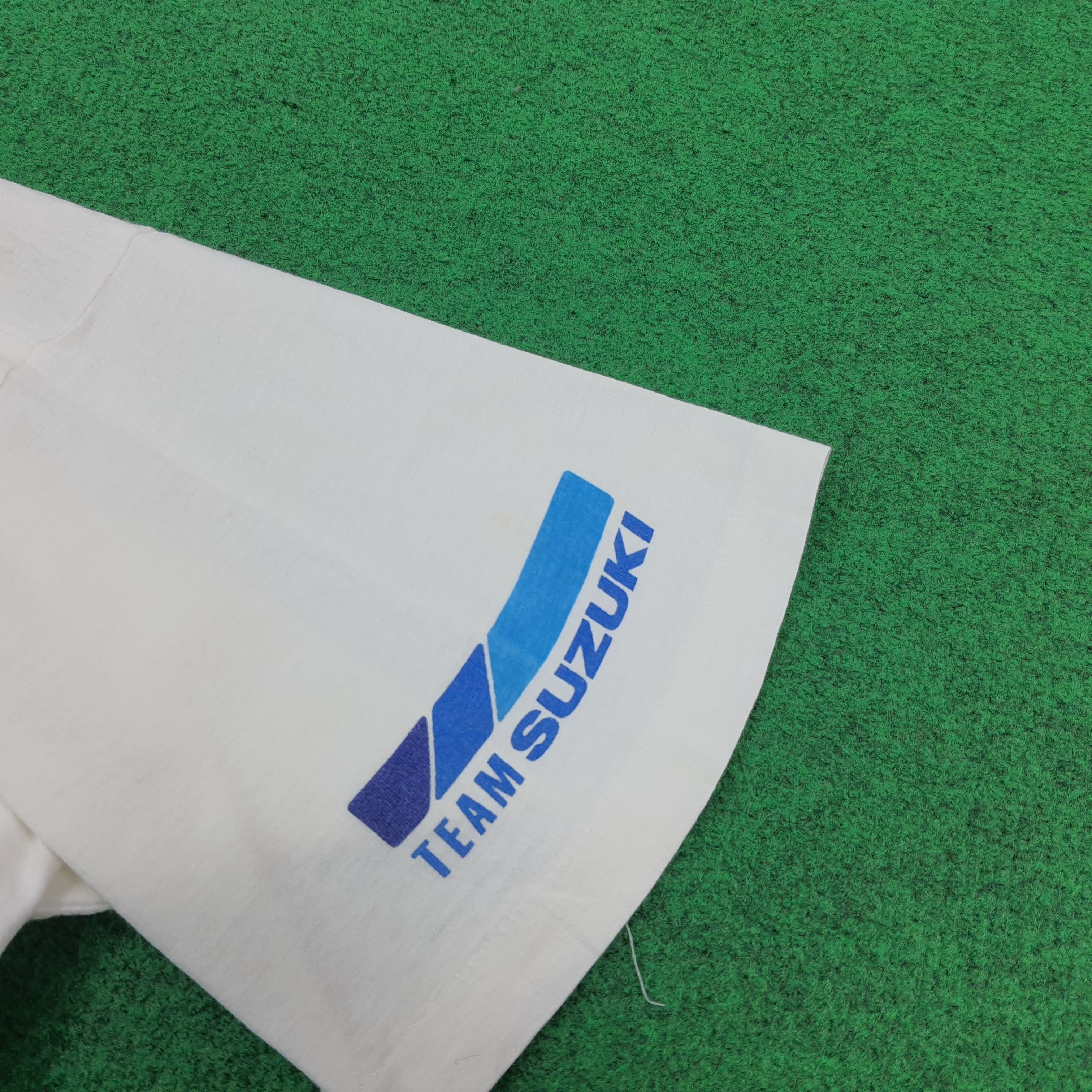 Japanese Brand Vintage Team Suzuki Japan Motorsports Tshirt C301N63 Size US L / EU 52-54 / 3 - 4 Thumbnail