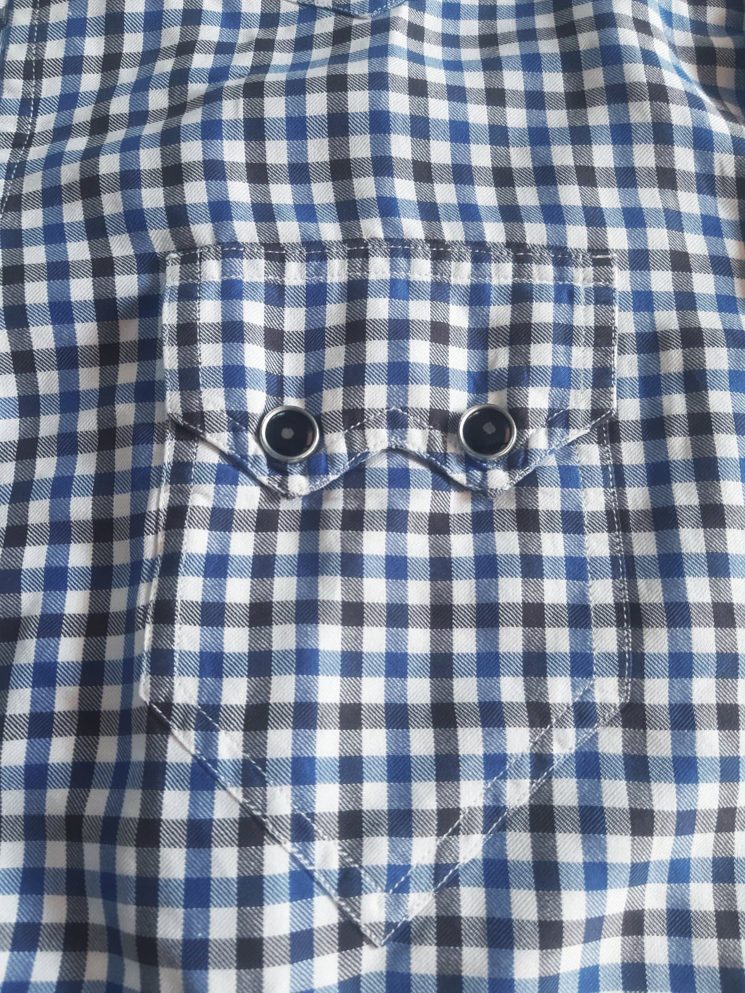 Gucci Gucci X Tom Ford SS 2004 Silk Gingham Western Cowboy Shirt Size US M / EU 48-50 / 2 - 9 Thumbnail