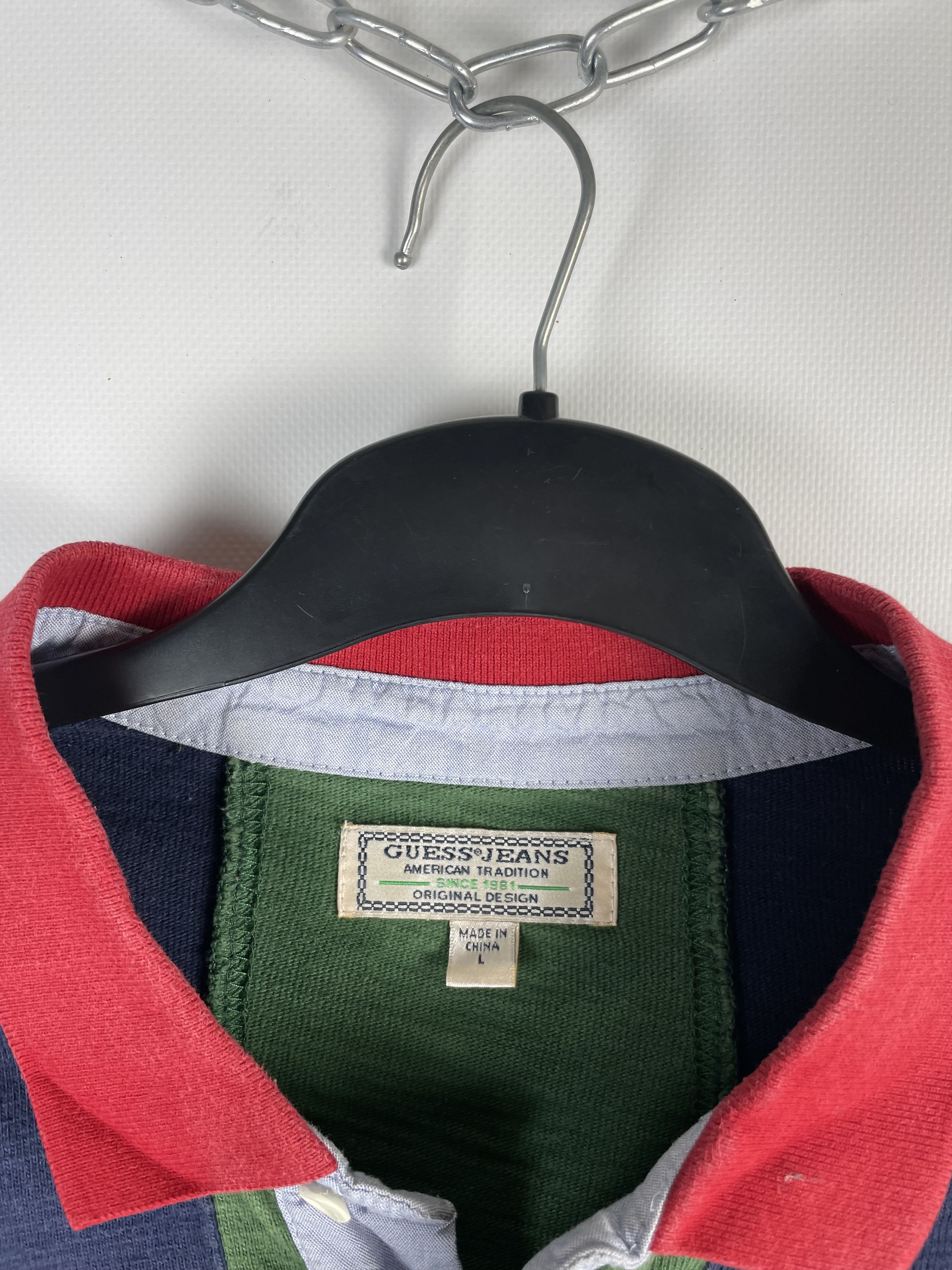 Guess × Vintage Vintage Guess Long Sleeve Size US L / EU 52-54 / 3 - 5 Thumbnail