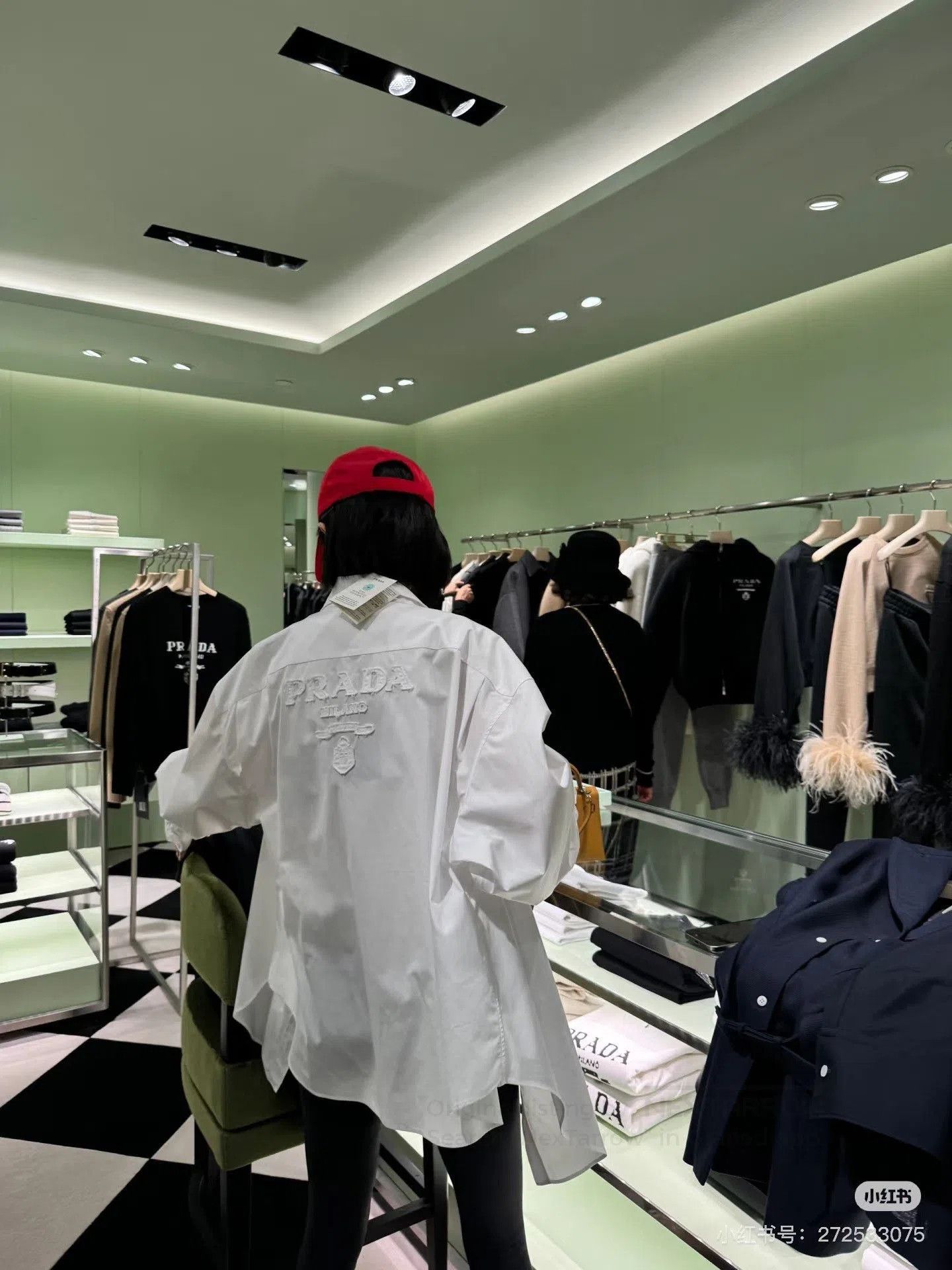 Prada Prada Women's White Shirt. Size S / US 4 / IT 40 - 7 Thumbnail