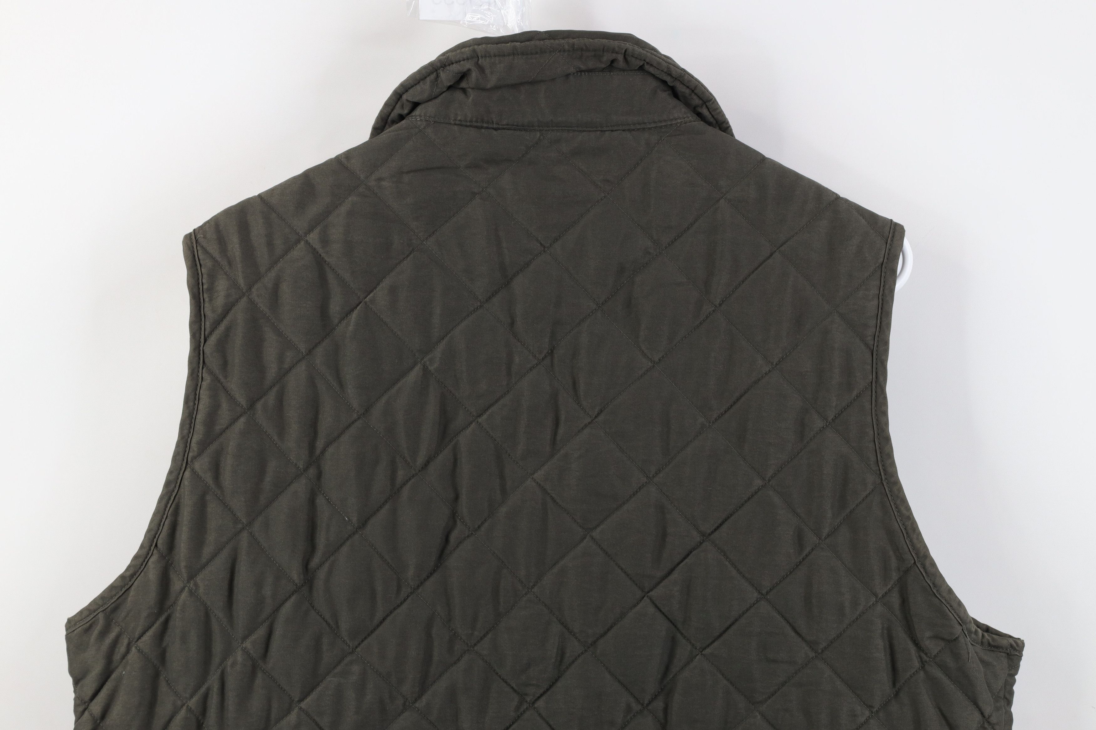 Cabelas Vintage 90s Y2K Cabelas Back Quilted Vest Jacket Green Size XL / US 12-14 / IT 48-50 - 13 Thumbnail