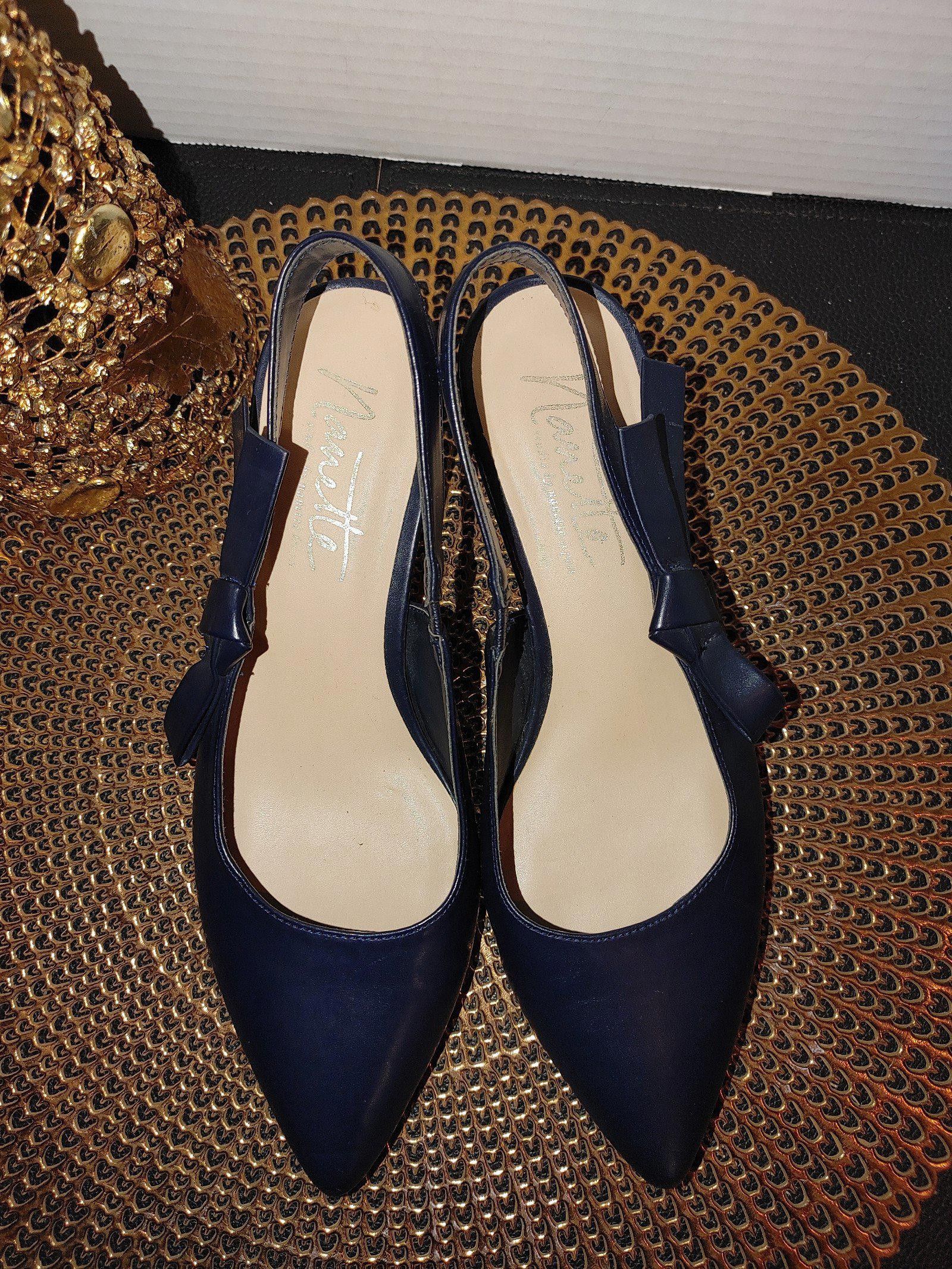 Designer Nanette Lepore Rhona Kitten Heels Size 8M Size US 8 / IT 38 - 3 Thumbnail