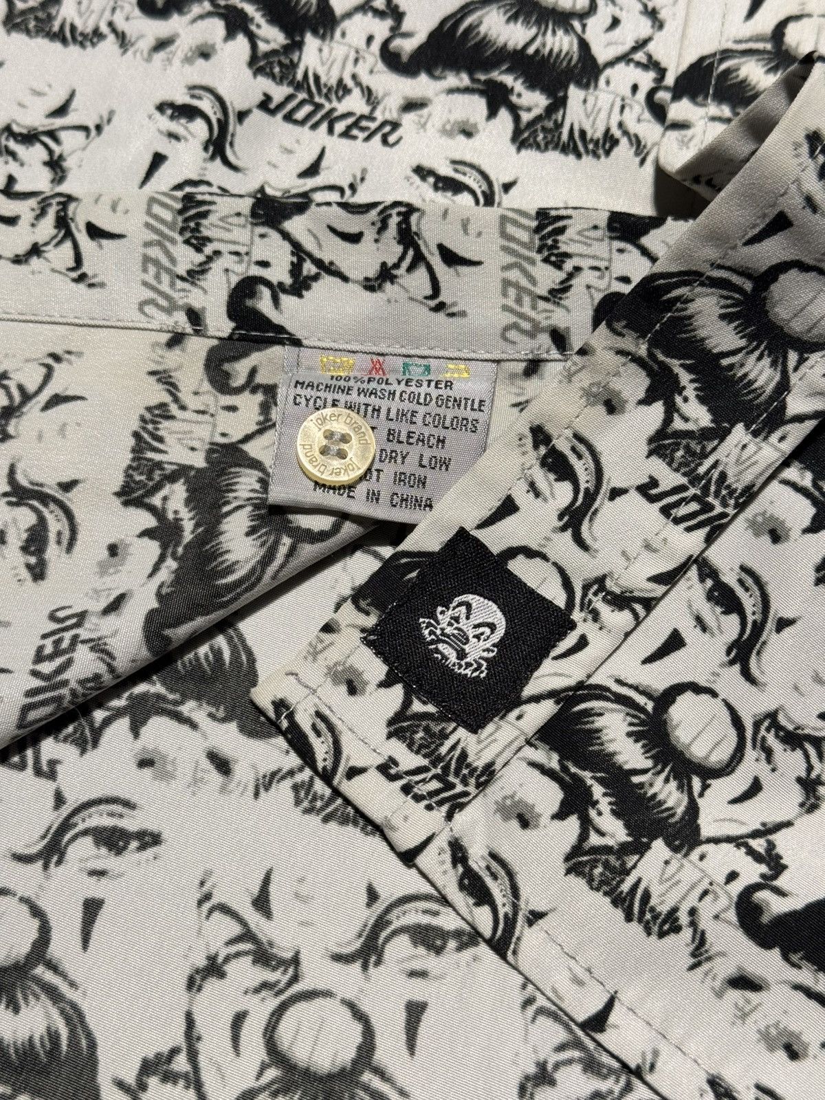 Other Vintage Joker x Mister Cartoon “La Clown Pierrot” AOP Shirt Size US L / EU 52-54 / 3 - 8 Thumbnail
