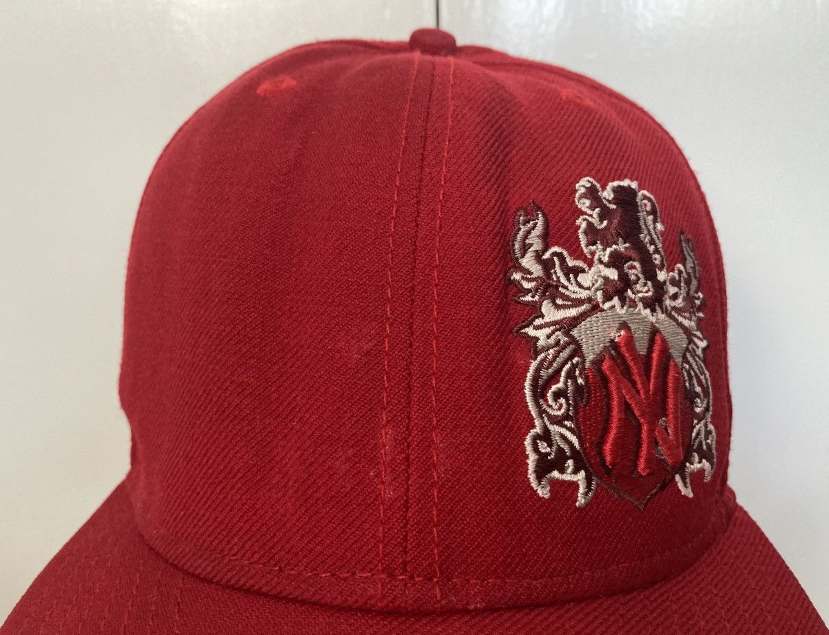 MLB NEW YORK YANKEES NEW ERA 59FIFTY RED HAT BASEBALL CAP FITTED Size ONE SIZE - 4 Thumbnail