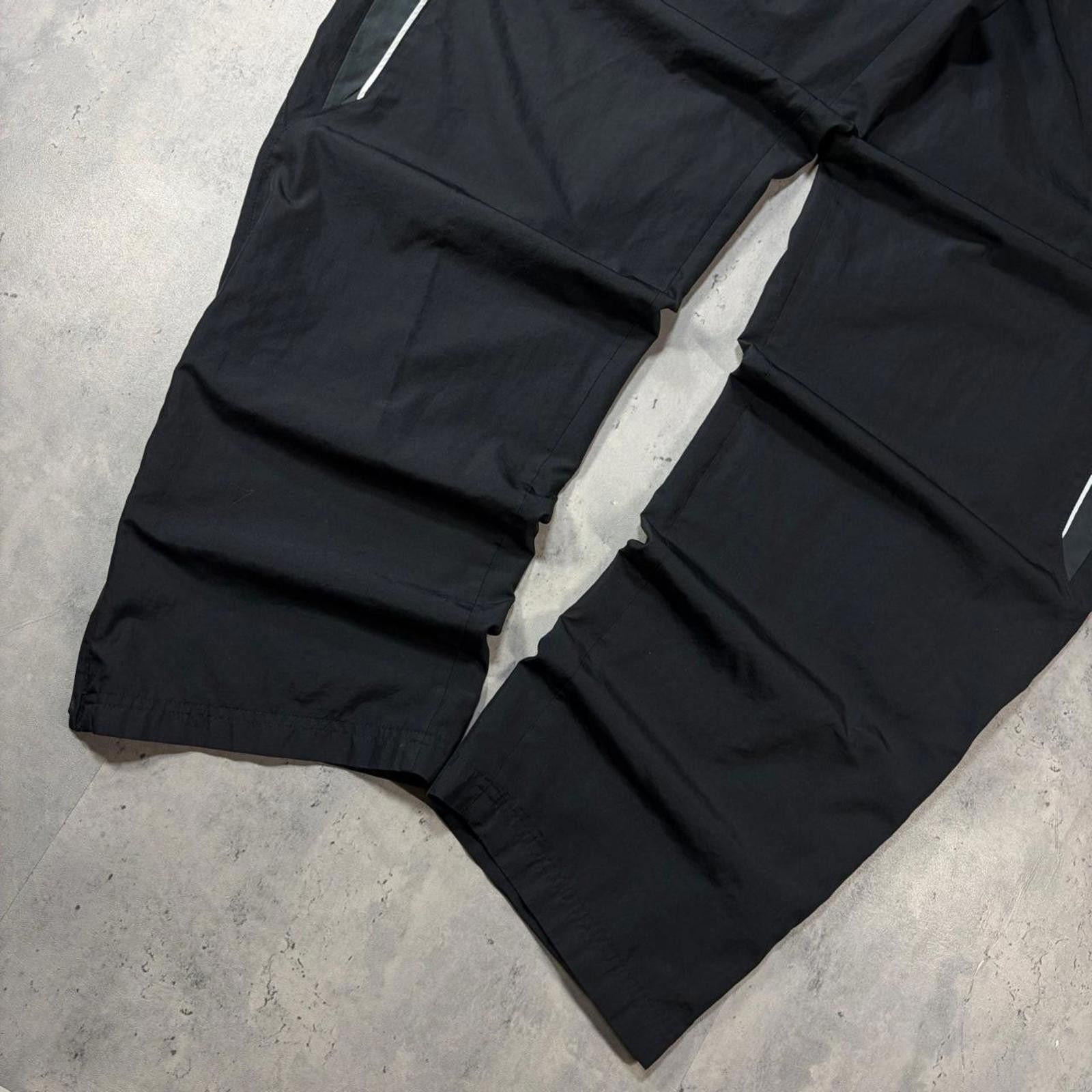 Reebok Y2K Black Reebok Baggy Skater Trackpants Size US 34 / EU 50 - 3 Thumbnail