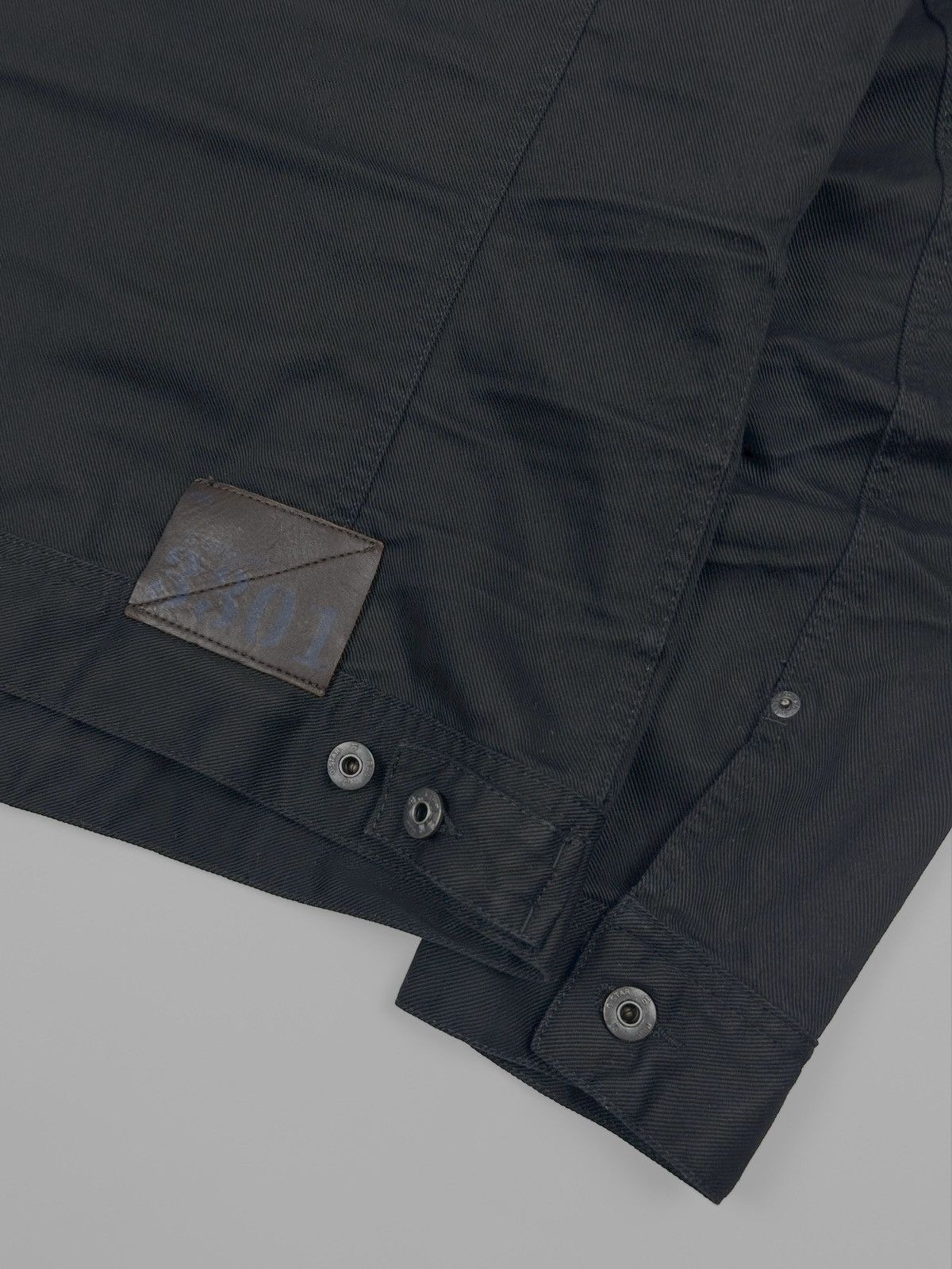 G-Star G-star raw Black Denim Jacket 3301 Slim Tailor Japaneses Y2K Size US XL / EU 56 / 4 - 12 Thumbnail