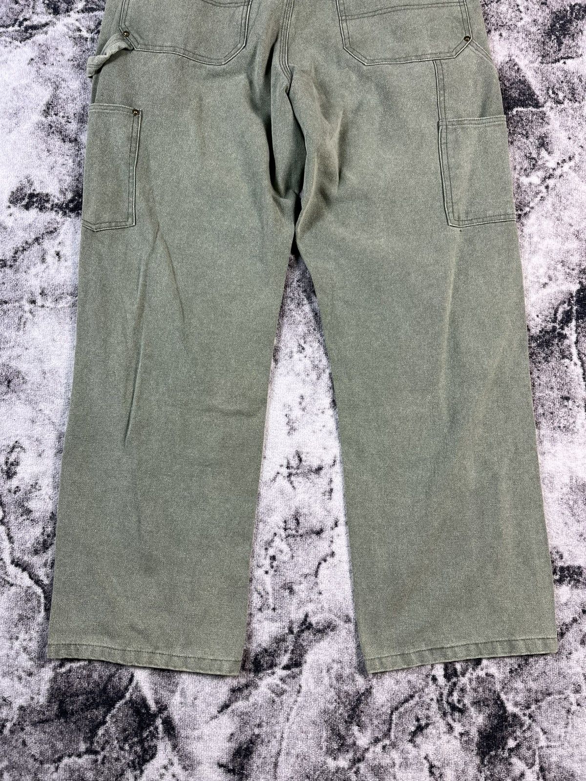 Carhartt Carhartt Green Work Pants Cargo Loose Fit W34 USA Size US 34 / EU 50 - 9 Thumbnail