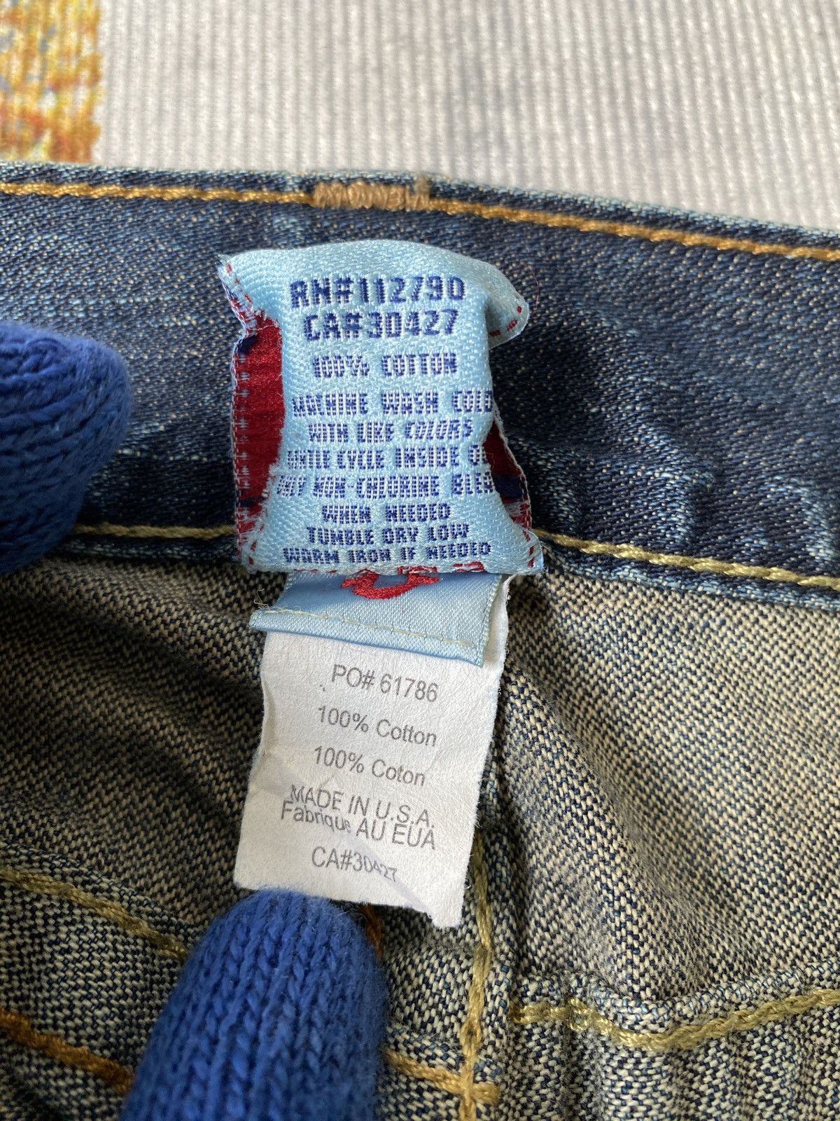 Tornado Mart × True Religion True Religion Billy Revolution 1st Edition Flare Denim Size US 34 / EU 50 - 20 Thumbnail