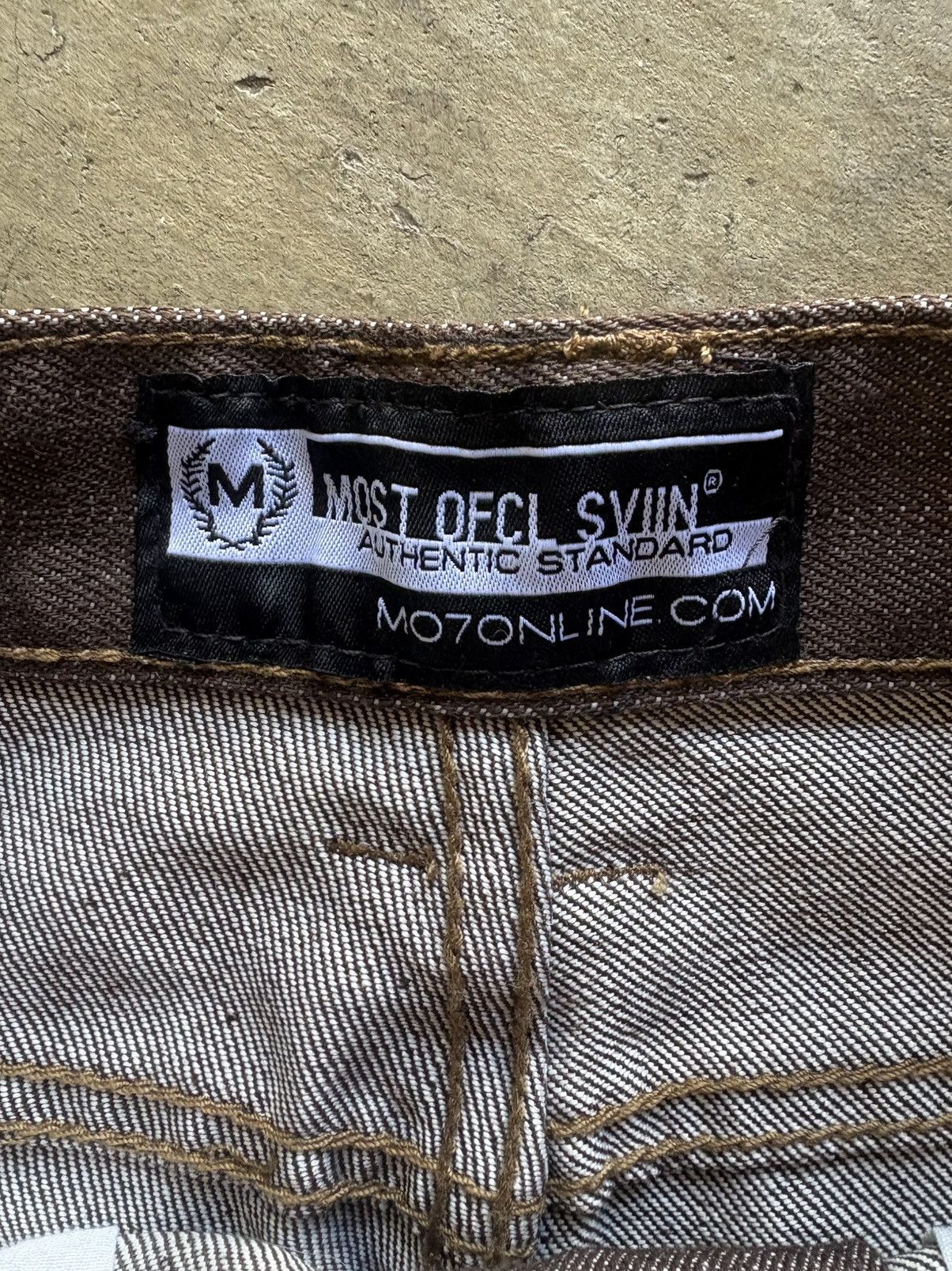 Other Most Ofcl Sviin Authentic Standard Brown denim jeans Size US 36 / EU 52 - 6 Thumbnail