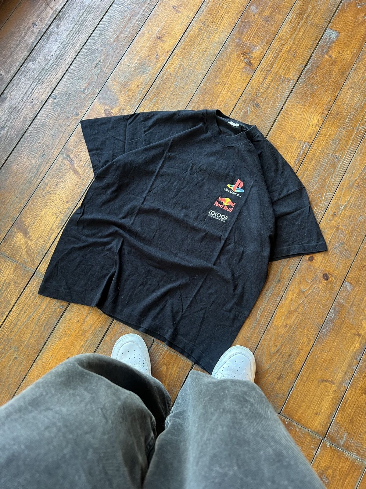 Playstation 1997 VINTAGE SINGLE STITCH PLAYSTATION FORMEL 1 PROMO GRAPHI Size US XL / EU 56 / 4 - 7 Thumbnail