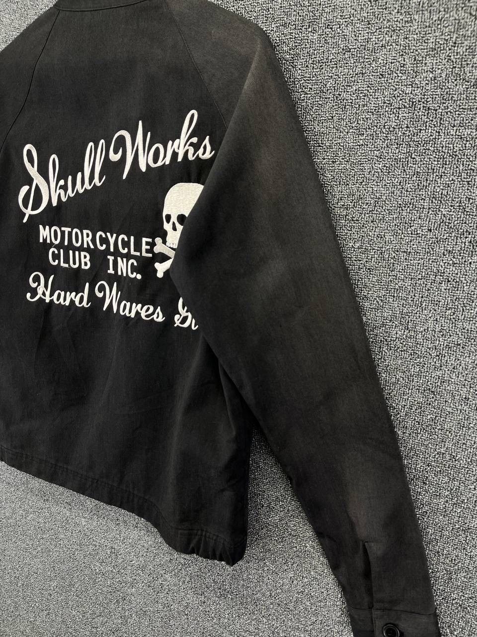 Japanese Brand Vintage Skulls Work Motorcycle Racing Punk Jacket Size US L / EU 52-54 / 3 - 17 Thumbnail