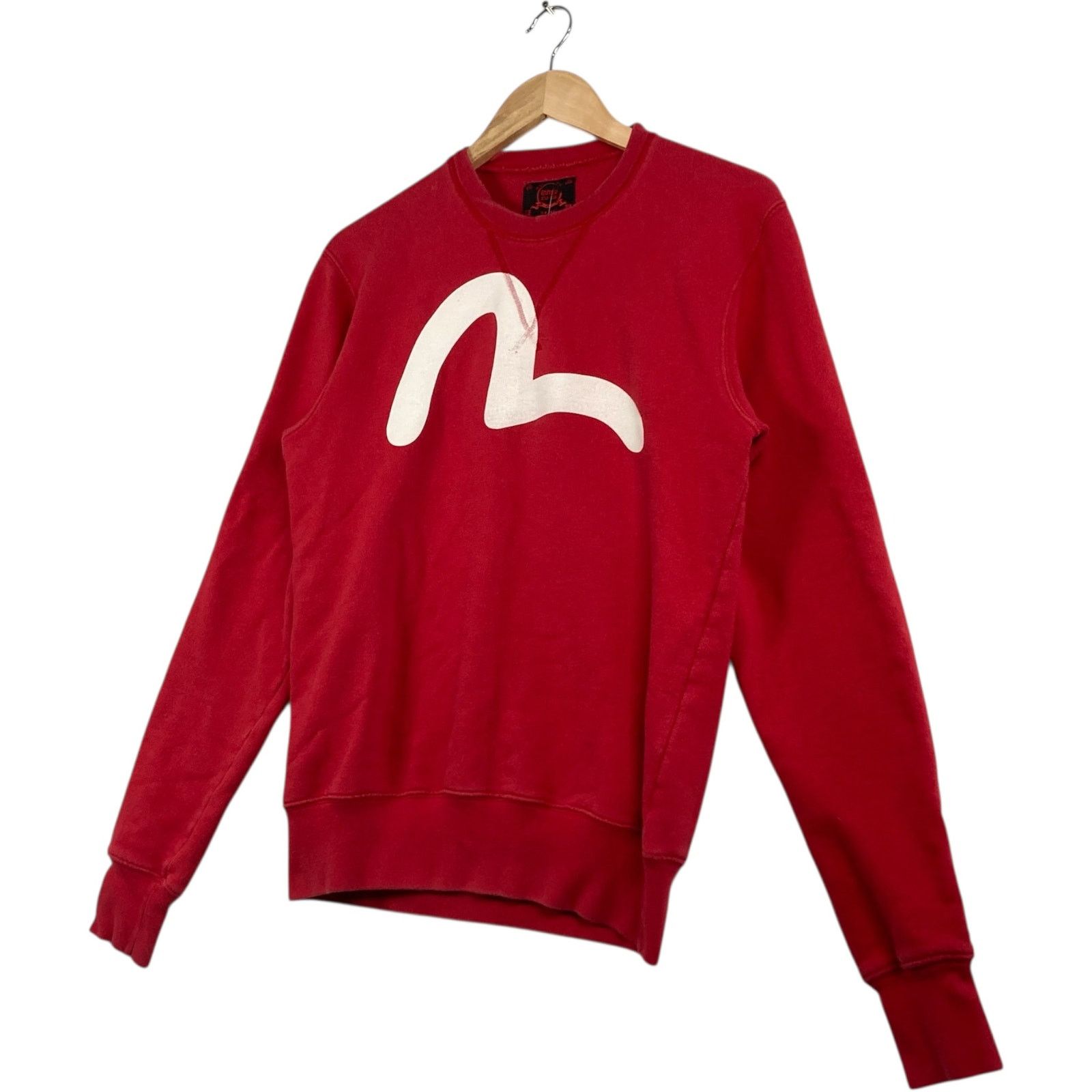 Evisu Vintage Evisu Large Chest Logo Pullover Crewneck M Size US M / EU 48-50 / 2 - 3 Thumbnail