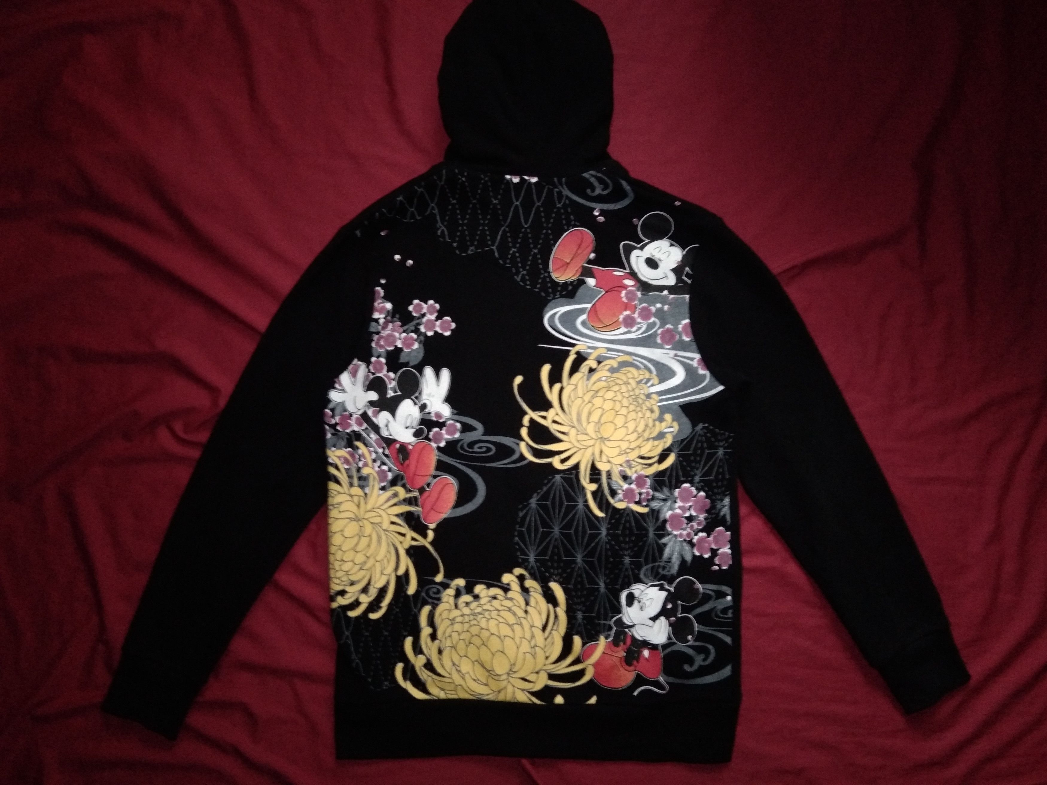 Disney Disney Mickey Mouse Sukajan Style Hoodie 🇯🇵🌸 Size US M / EU 48-50 / 2 - 1 Thumbnail