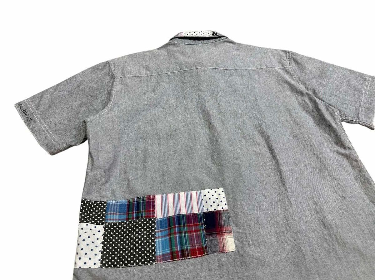 🔥Y2K Vintage Mark Gonzales Patchwork Shirt