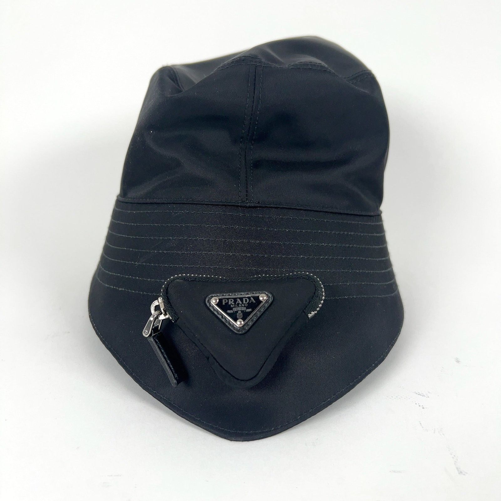 Prada Prada Pouch Re-Nylon Bucket Hat Size ONE SIZE - 1 Thumbnail