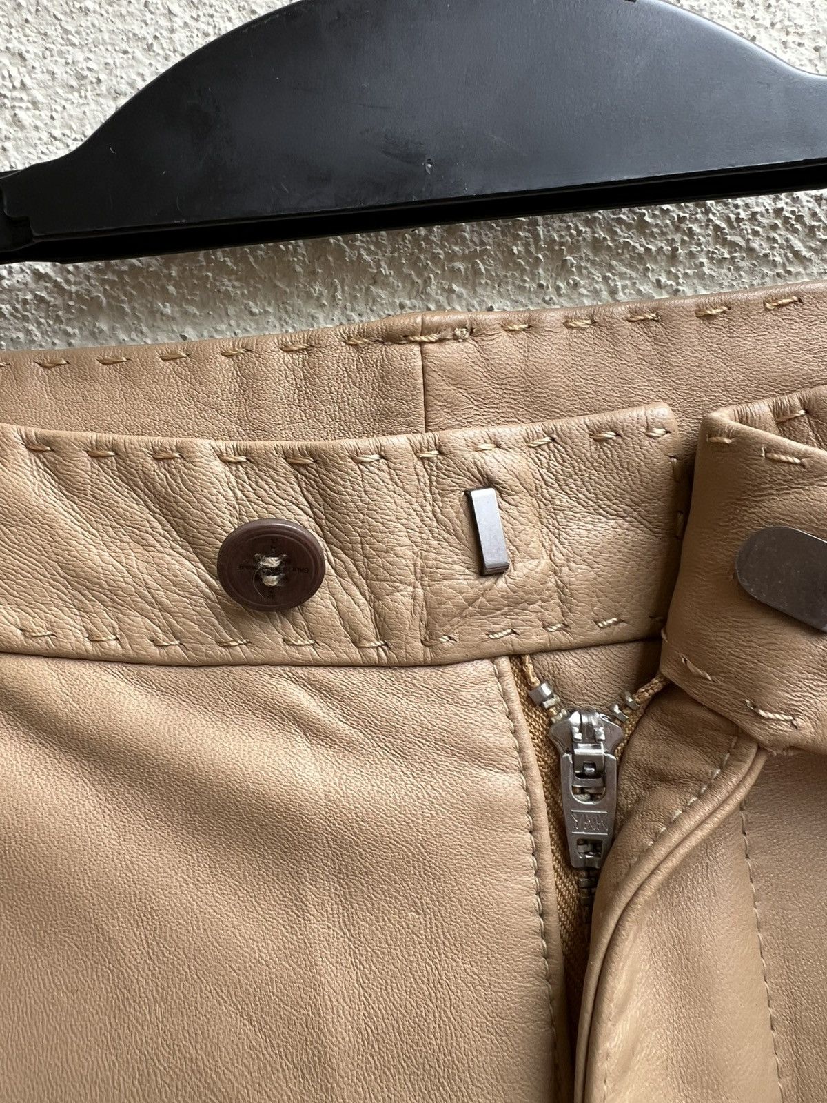 Gaultier Homme Objet Gaultier Homme Objet Sheepskin Leather Pant Size US 29 - 7 Thumbnail
