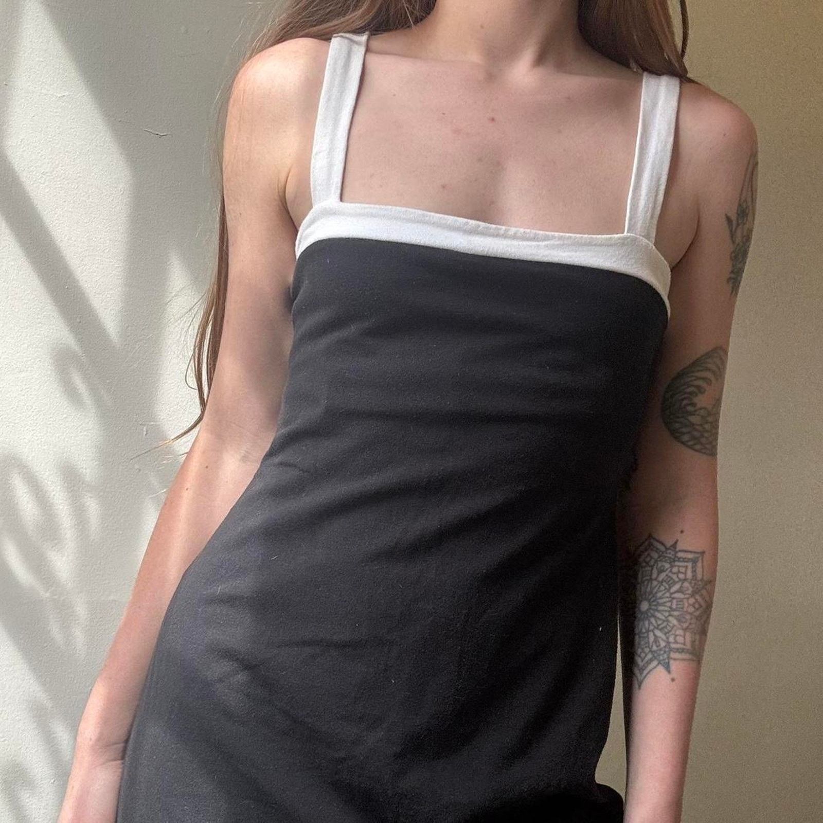 Polo Ralph Lauren Vintage Polo Jeans Co by Ralph Lauren Black Mini Dress Small Size S / US 4 / IT 40 - 2 Thumbnail
