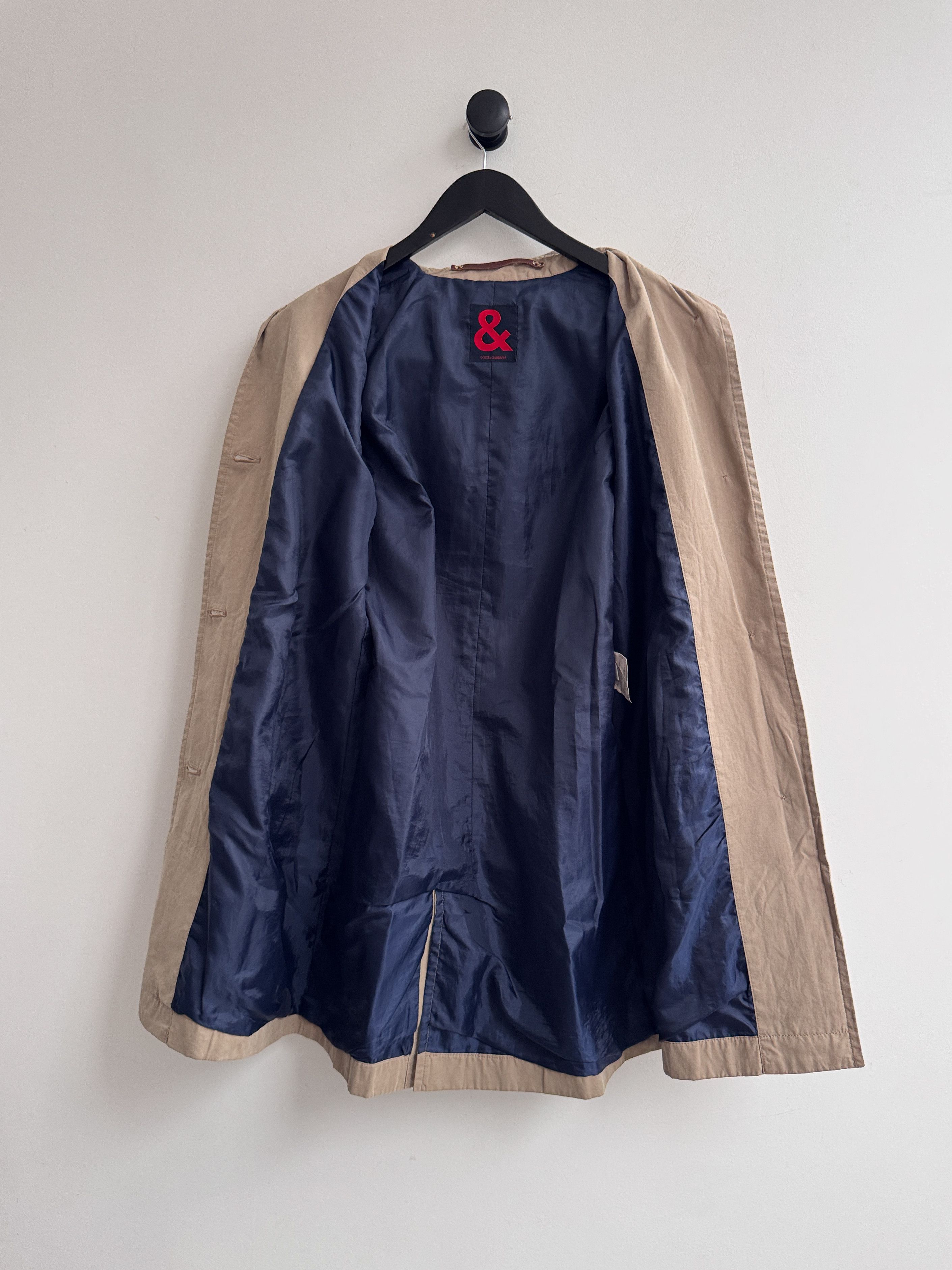 Dolce & Gabbana Vintage Dolce & Gabbana Trench Coat Jacket Size M / US 6-8 / IT 42-44 - 2 Thumbnail