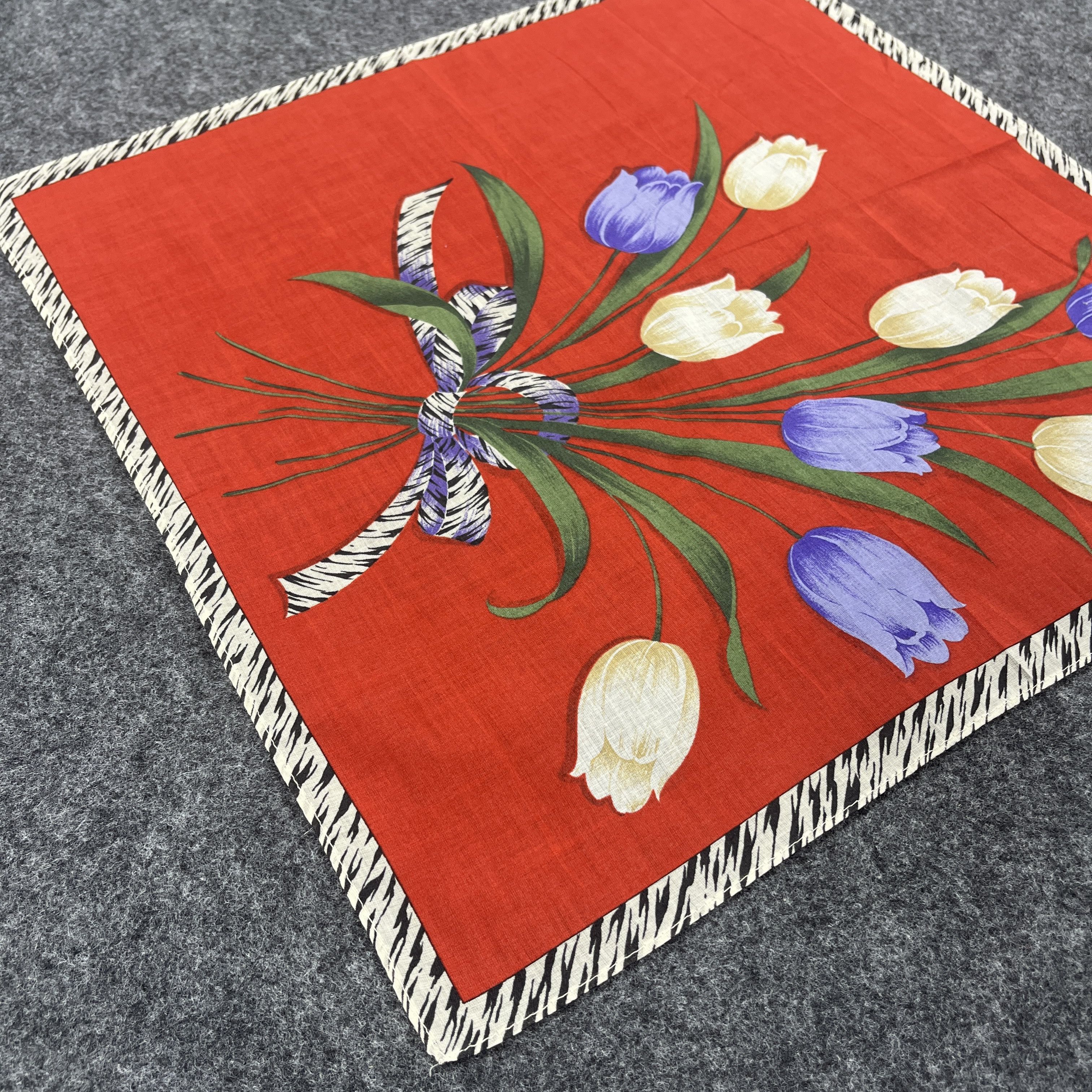 Japanese Brand Junko Koshino Handkerchief / Bandana / Neckerchief B194 Size ONE SIZE - 6 Thumbnail