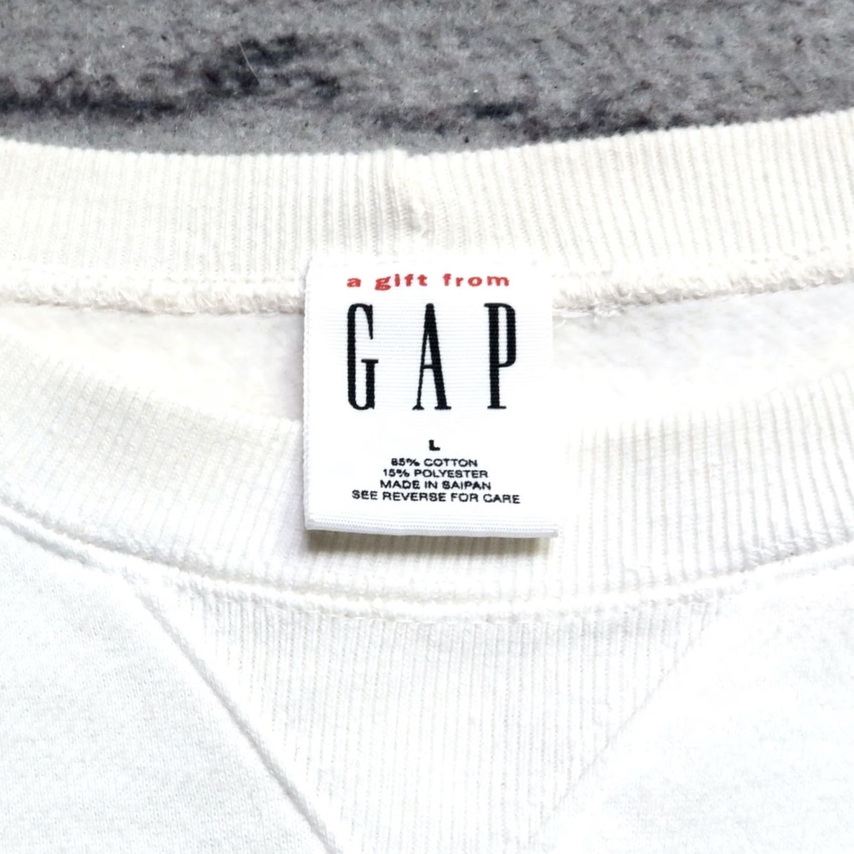 Gap Vintage Gap Keith Haring Aids Dance-A-Thon Crewneck Sweatshirt L Mens White Crew Neck Sweatshirt Size US L / EU 52-54 / 3 - 3 Thumbnail