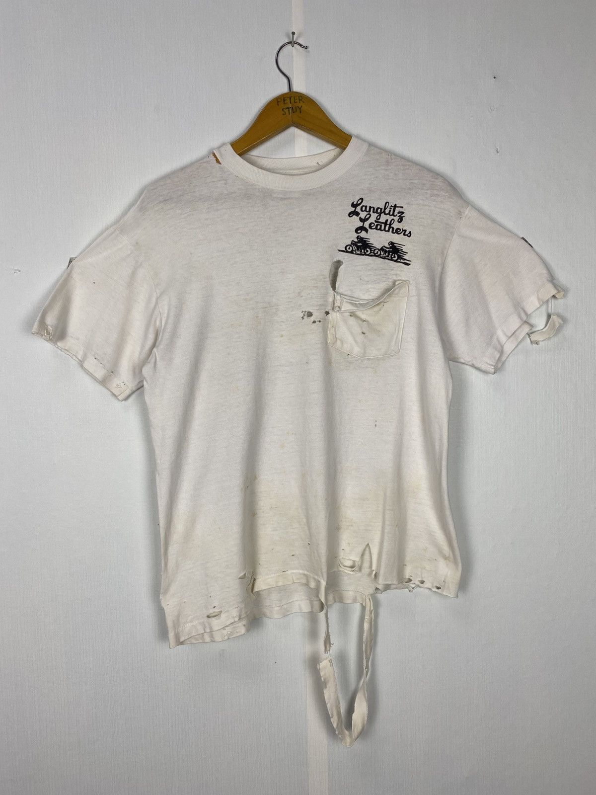 Vintage Vintage 80s Langlitz Leather Size US M / EU 48-50 / 2 - 2 Thumbnail