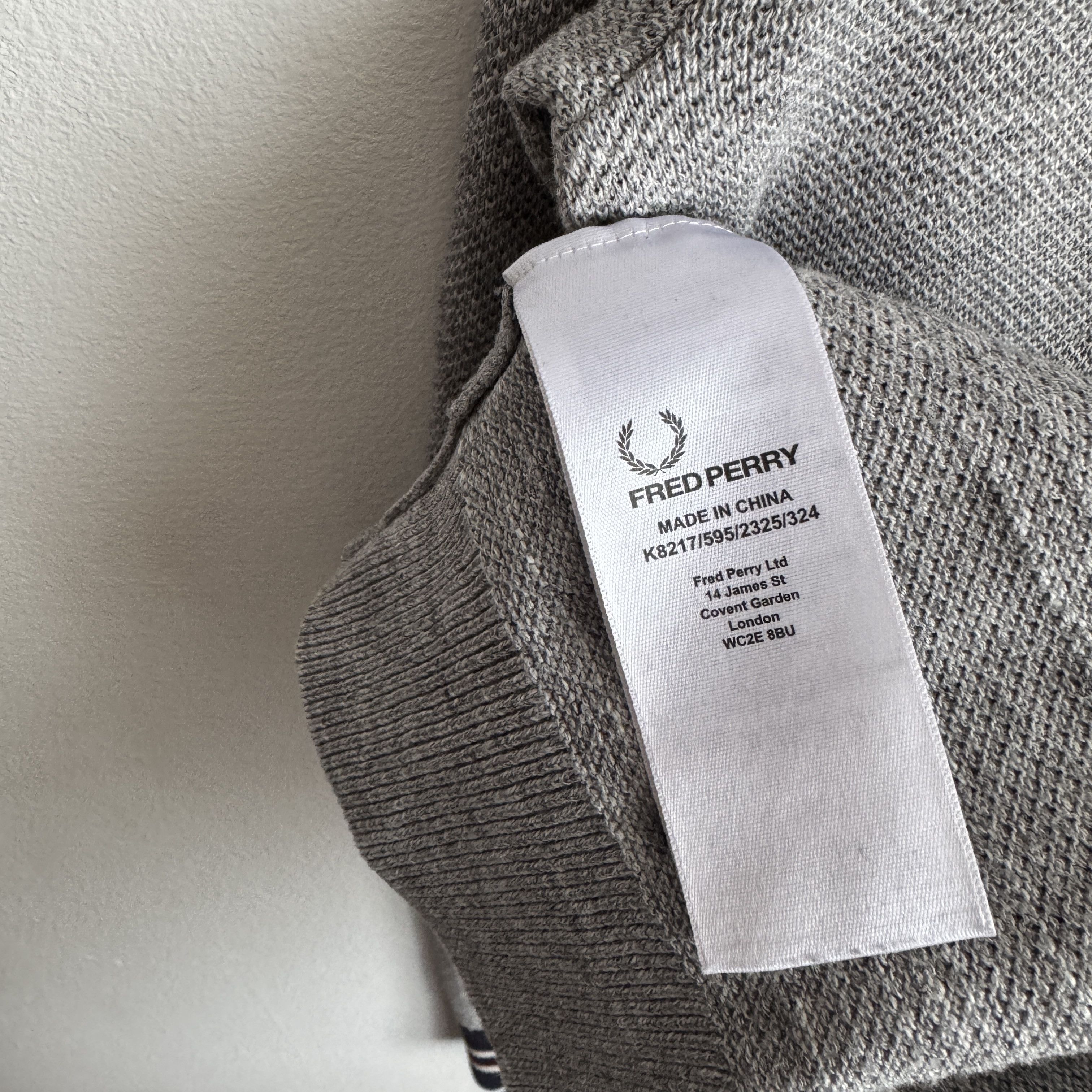 Fred Perry Fred Perry Men's Pullover Cotton Sweater M Size US M / EU 48-50 / 2 - 9 Thumbnail
