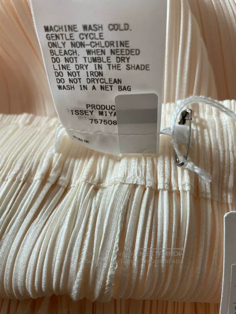 Issey Miyake Issey Miyake Beige Pants Size 25" / US 0 / IT 36 - 3 Thumbnail
