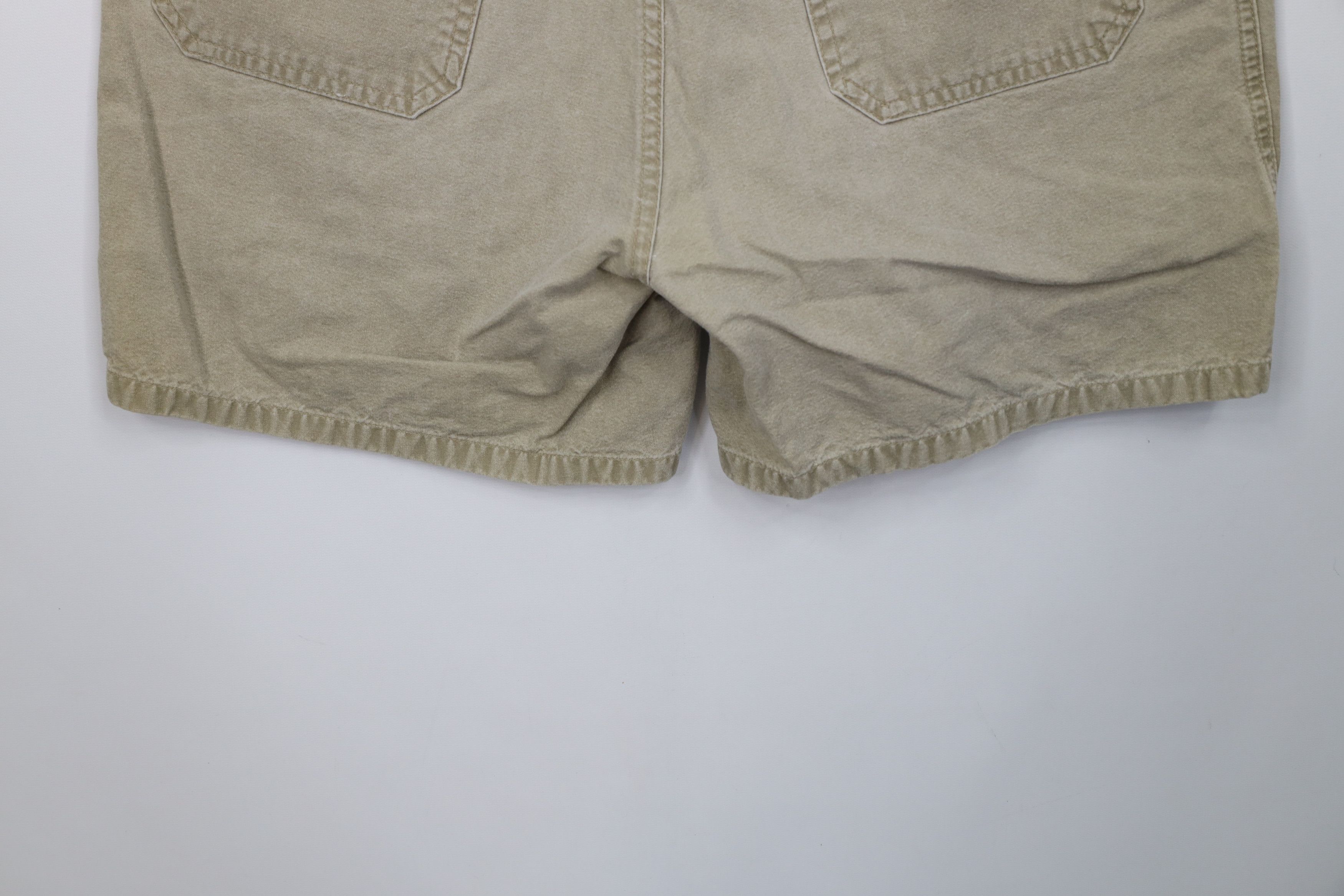 Vintage Vintage 90s Streetwear Stonewash Knee Trekking Shorts Brown Size US 32 / EU 48 - 11 Thumbnail