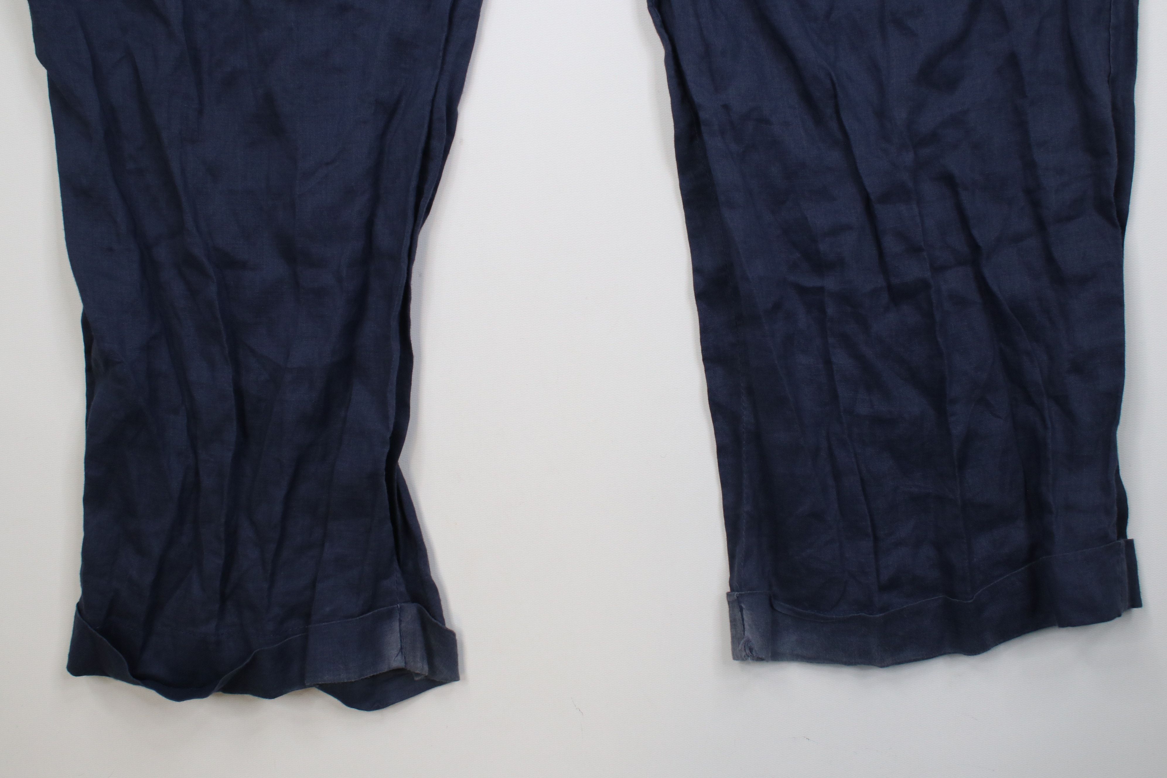 Vintage Vintage 90s Streetwear Lightweight Knit Wide Leg Chino Pants Size US 42 / EU 58 - 4 Thumbnail