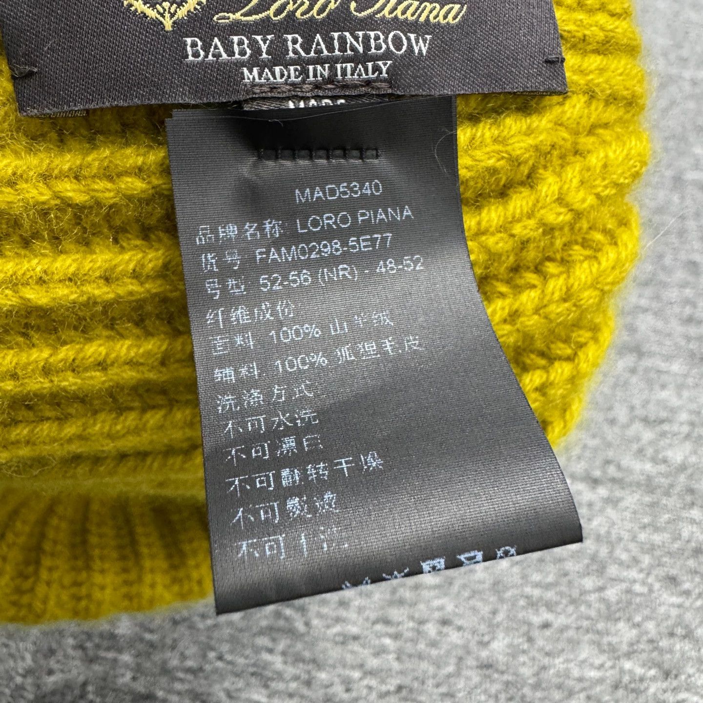 Loro Piana Loro Piana Cashmere Beanie Fox Fur Pom 48-52cm New Size ONE SIZE - 5 Thumbnail