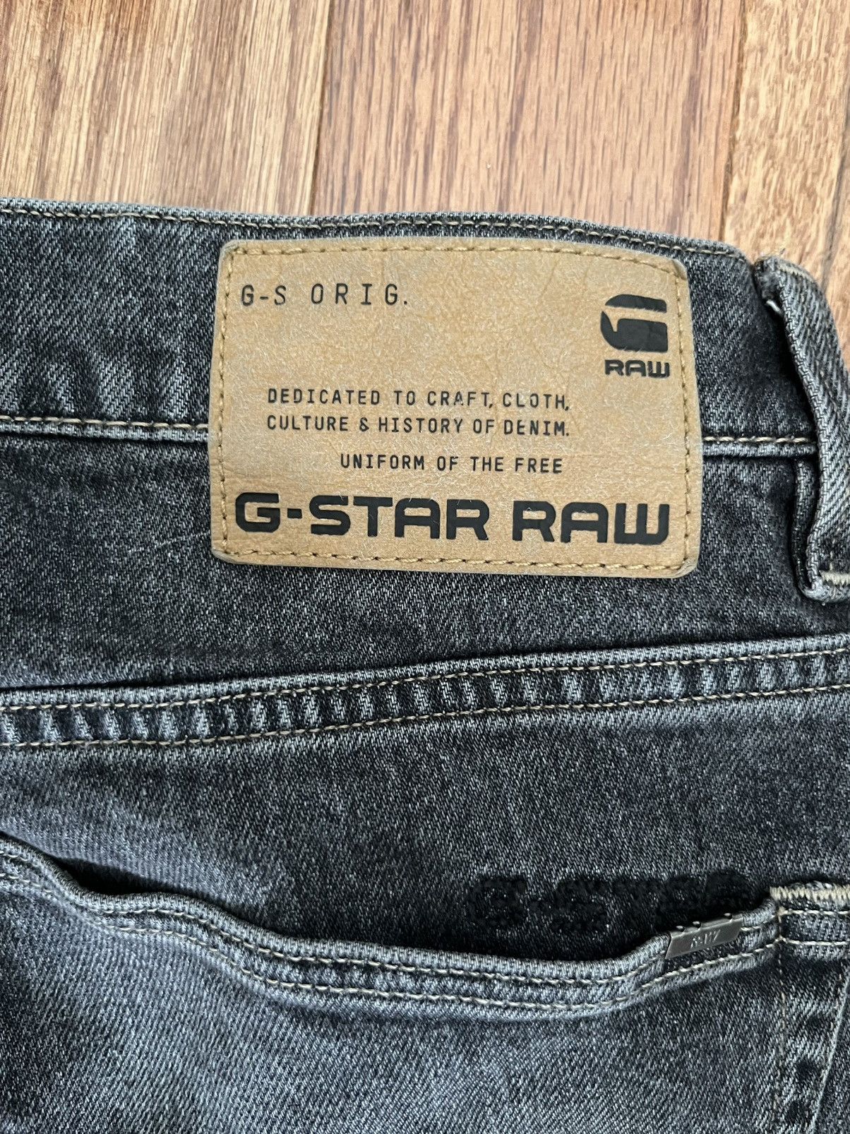 G-Star 3301 Slim Jeans Size US 32 / EU 48 - 2 Thumbnail